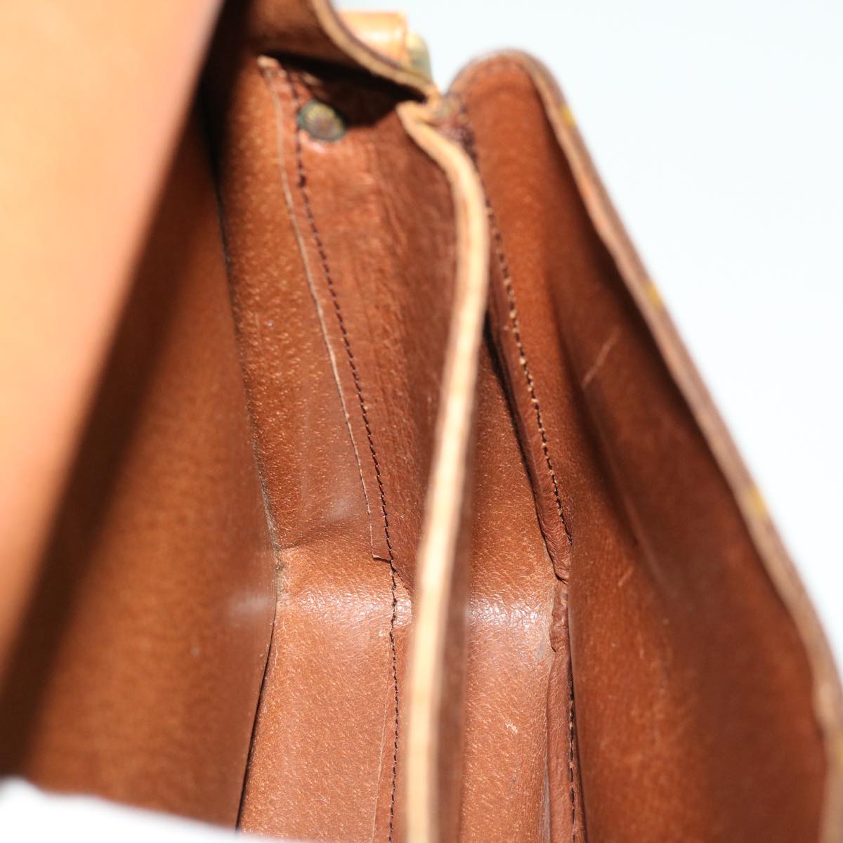 LOUIS VUITTON Monogram Cartouchiere GM Shoulder Bag M51252 LV rd2573