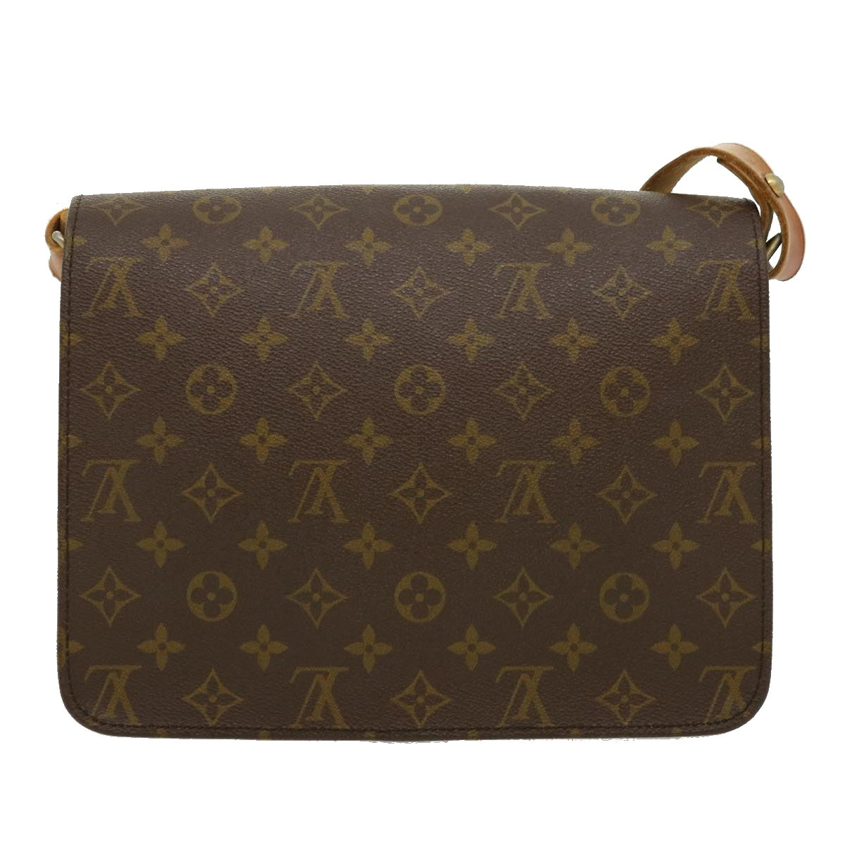 LOUIS VUITTON Monogram Cartouchiere GM Shoulder Bag M51252 LV rd2573