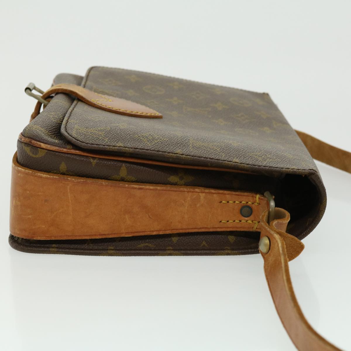 LOUIS VUITTON Monogram Cartouchiere GM Shoulder Bag M51252 LV rd2573