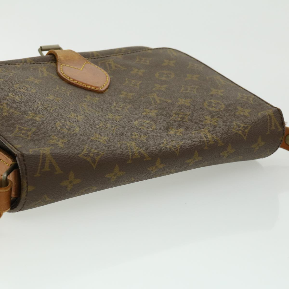 LOUIS VUITTON Monogram Cartouchiere GM Shoulder Bag M51252 LV rd2573