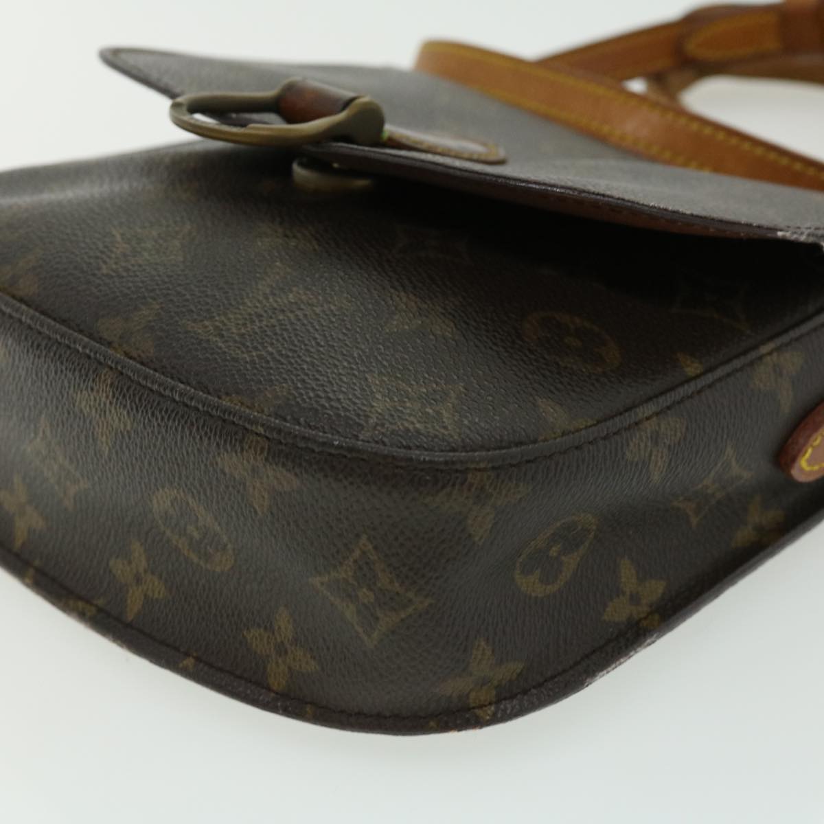 LOUIS VUITTON Monogram Saint Cloud MM Shoulder Bag M51243 LV rd2610