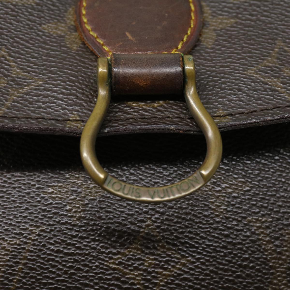 LOUIS VUITTON Monogram Saint Cloud MM Shoulder Bag M51243 LV rd2610