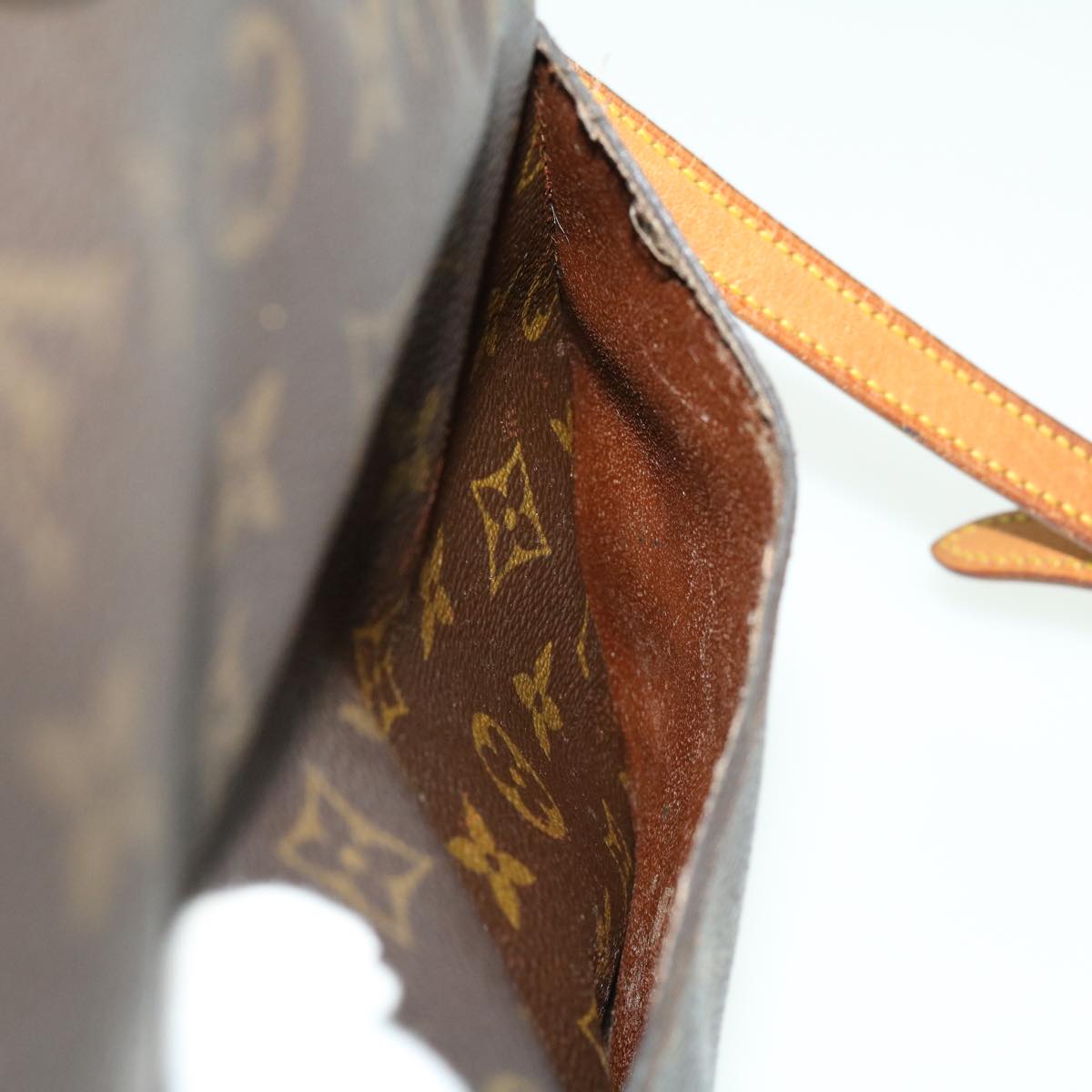 LOUIS VUITTON Monogram Saint Cloud MM Shoulder Bag M51243 LV rd2610