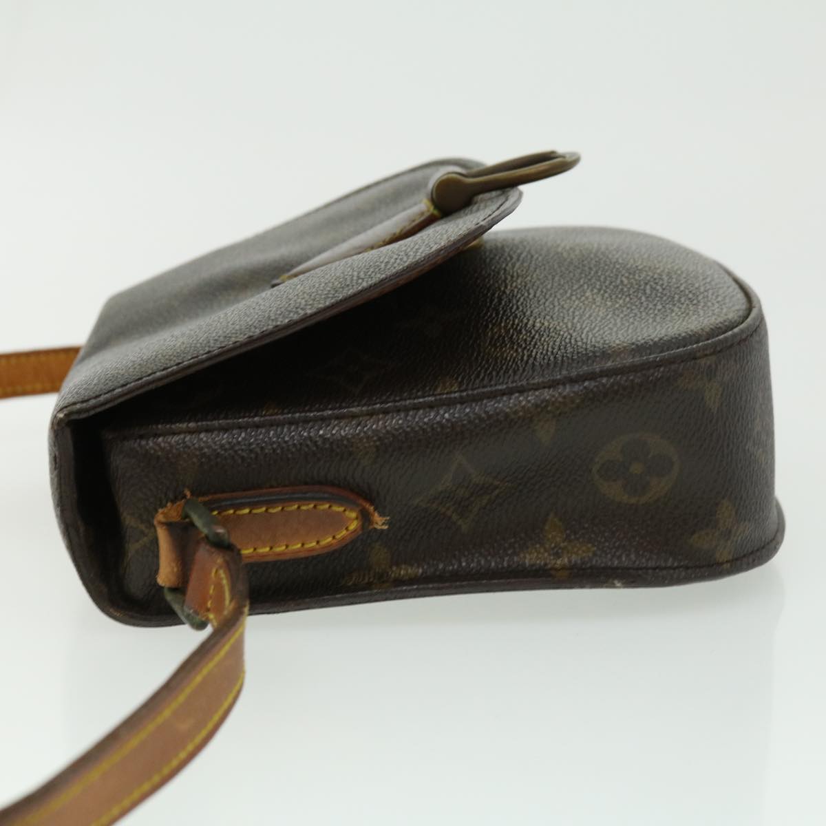 LOUIS VUITTON Monogram Saint Cloud MM Shoulder Bag M51243 LV rd2610
