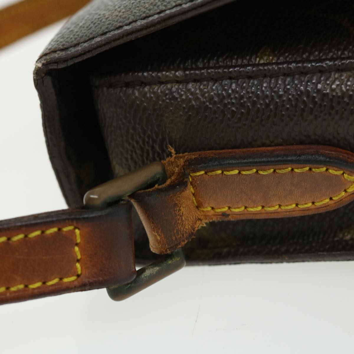 LOUIS VUITTON Monogram Saint Cloud MM Shoulder Bag M51243 LV rd2610