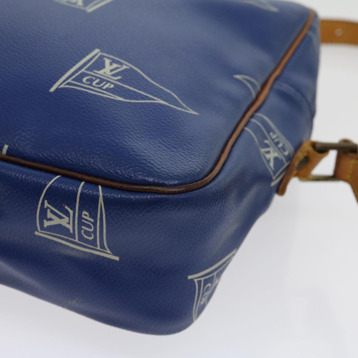 LOUIS VUITTON Cup Sac San Diego Shoulder Bag Blue M80010 LV rd2611