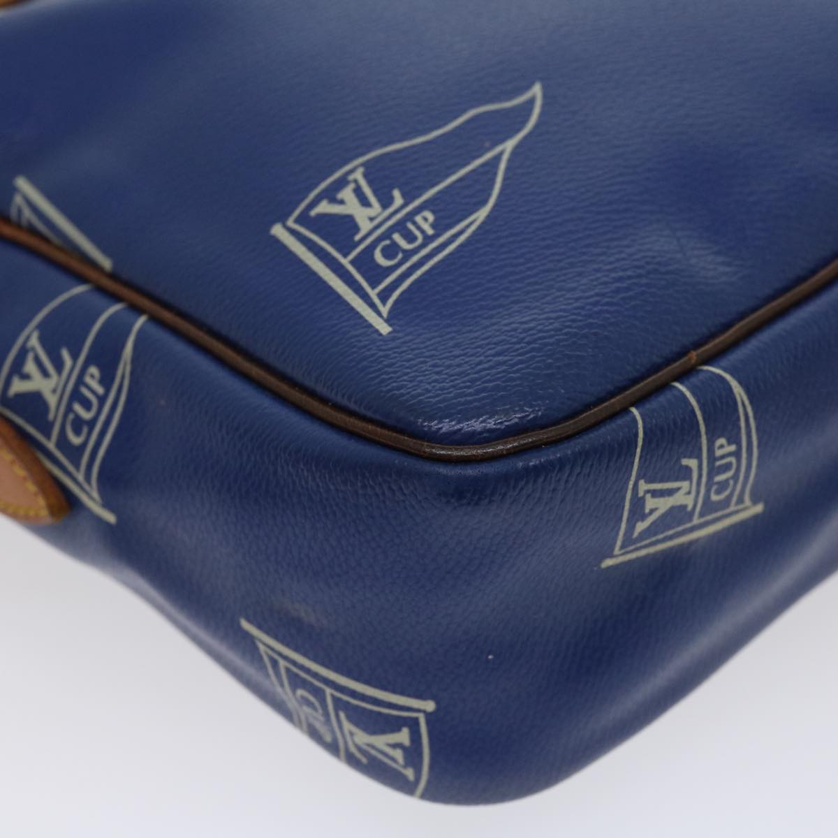 LOUIS VUITTON Cup Sac San Diego Shoulder Bag Blue M80010 LV rd2611