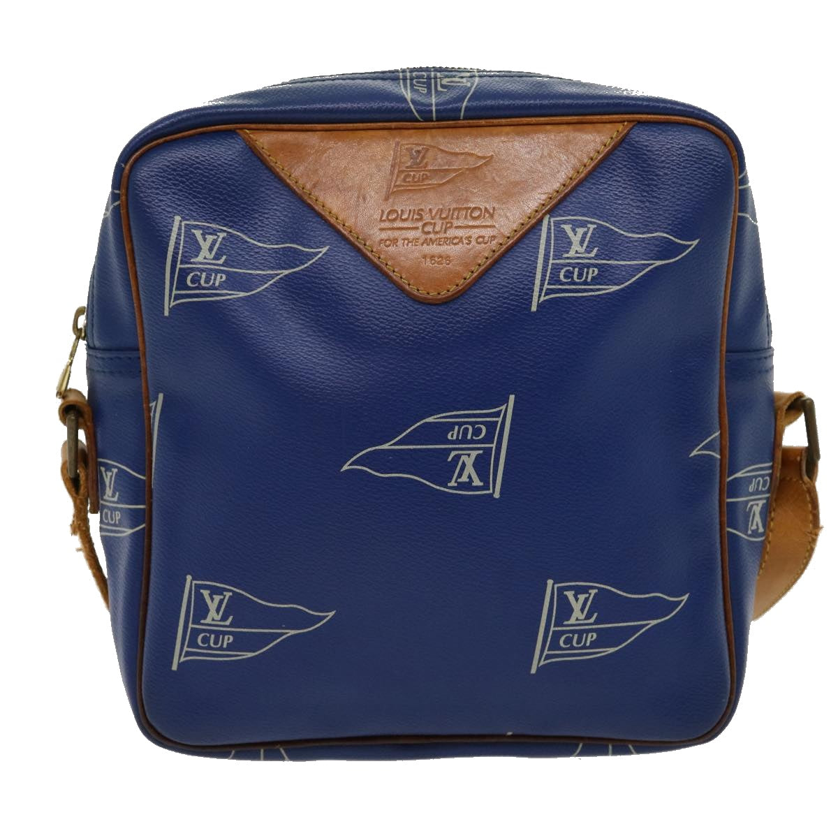 LOUIS VUITTON Cup Sac San Diego Shoulder Bag Blue M80010 LV rd2611