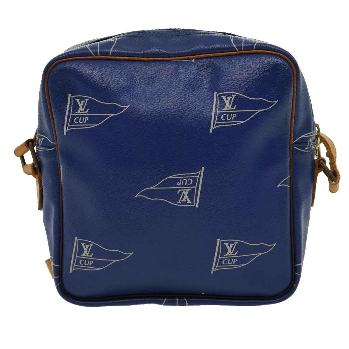 LOUIS VUITTON Cup Sac San Diego Shoulder Bag Blue M80010 LV rd2611