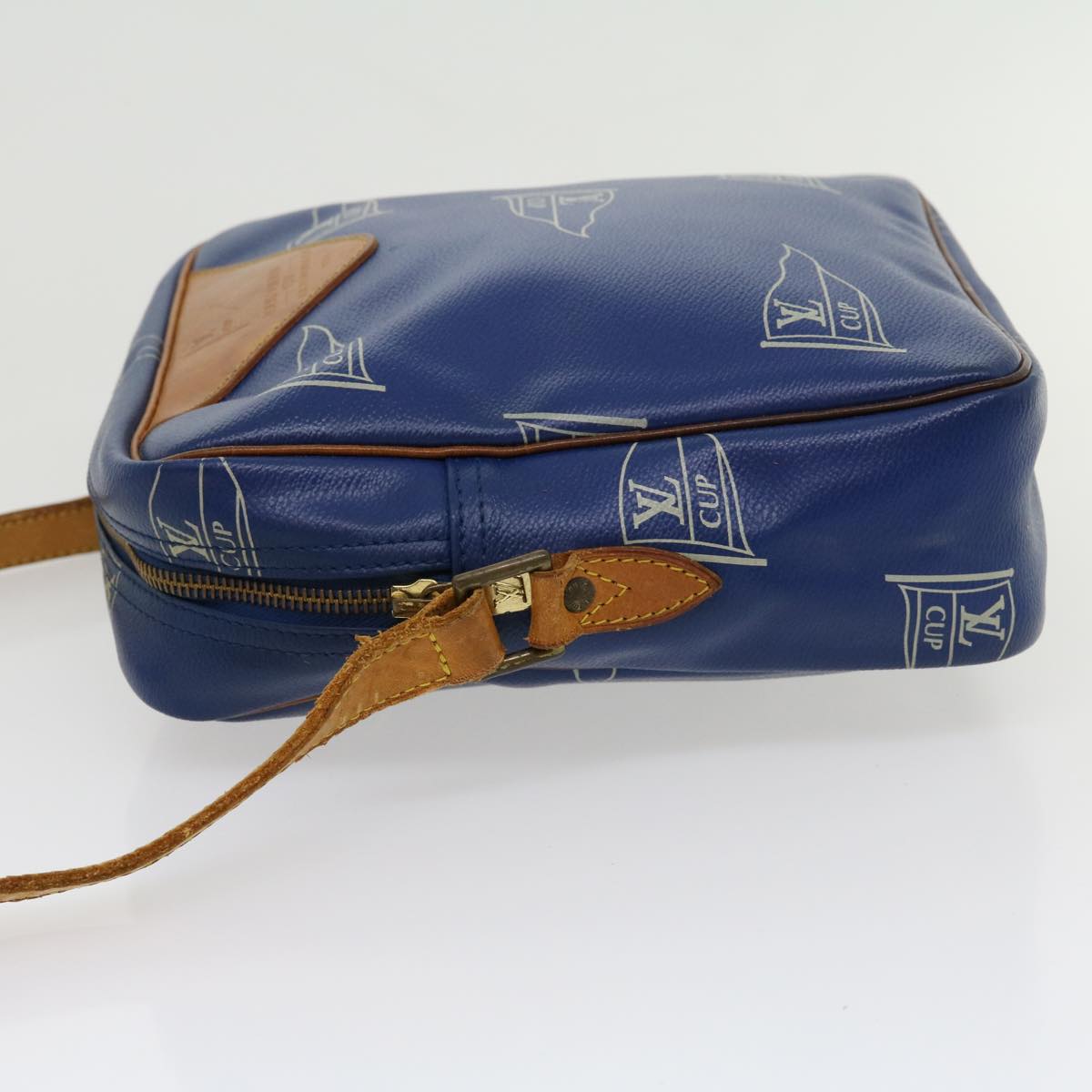 LOUIS VUITTON Cup Sac San Diego Shoulder Bag Blue M80010 LV rd2611