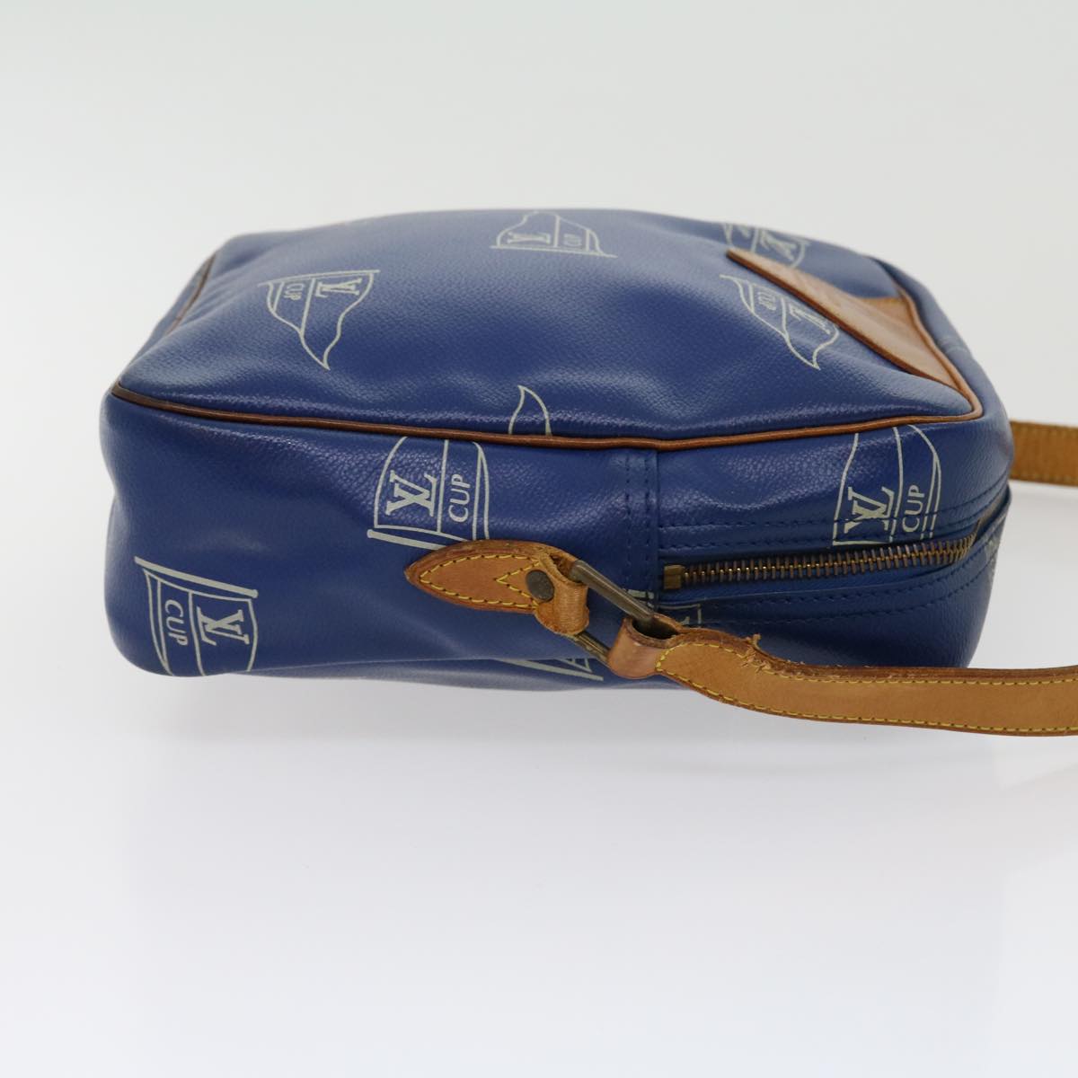 LOUIS VUITTON Cup Sac San Diego Shoulder Bag Blue M80010 LV rd2611