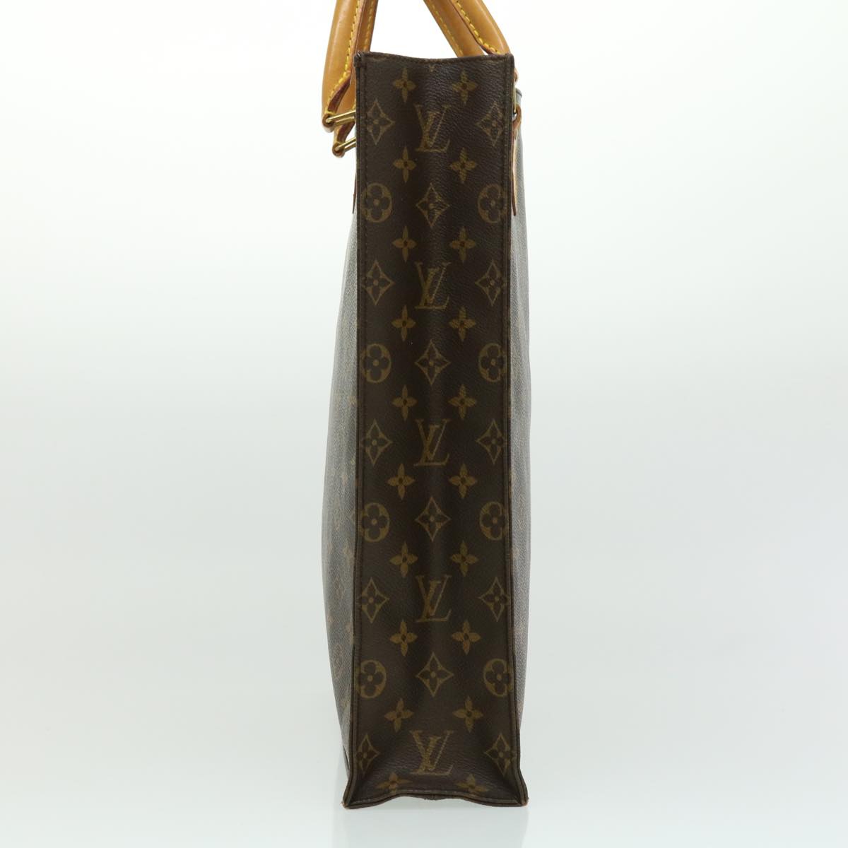LOUIS VUITTON Monogram Sac Plat Hand Bag M51140 LV rd2749