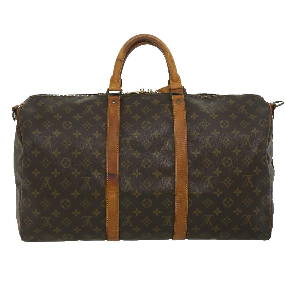 LOUIS VUITTON Monogram Keepall Bandouliere 50 Boston Bag M41416 LV rd2760