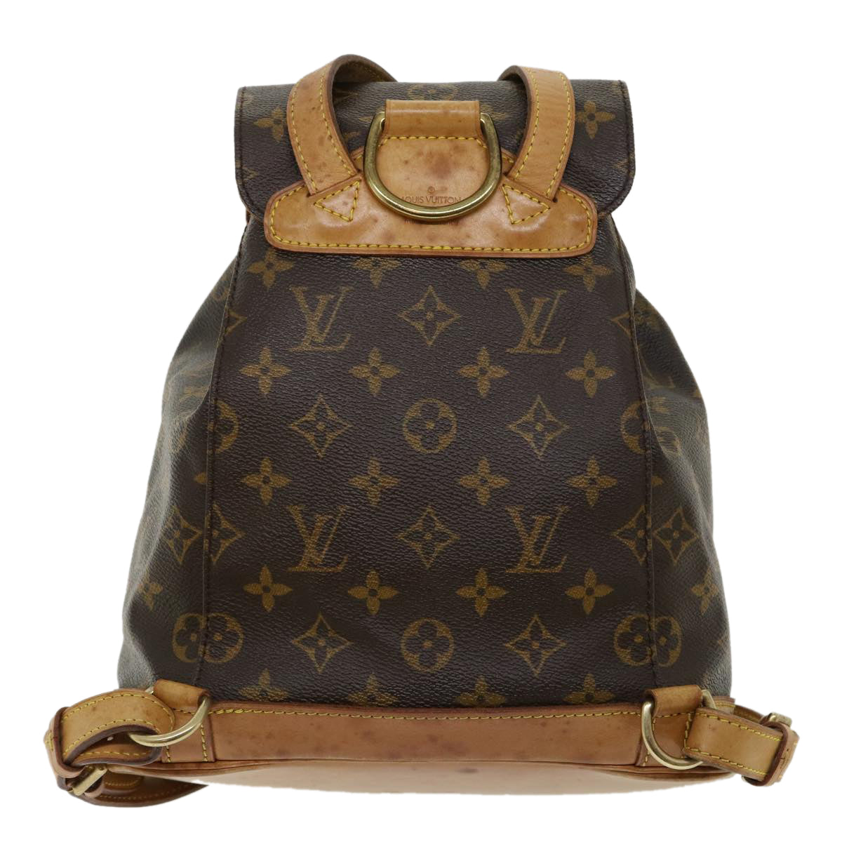 LOUIS VUITTON Monogram Montsouris MM Backpack M51136 LV rd2769
