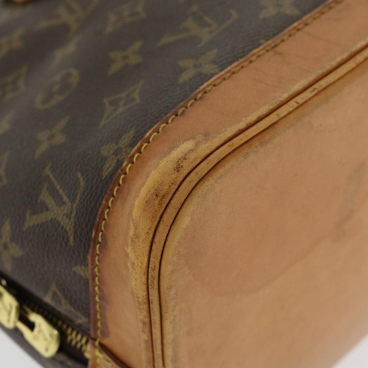 LOUIS VUITTON Monogram Alma Hand Bag M51130 LV rd2818