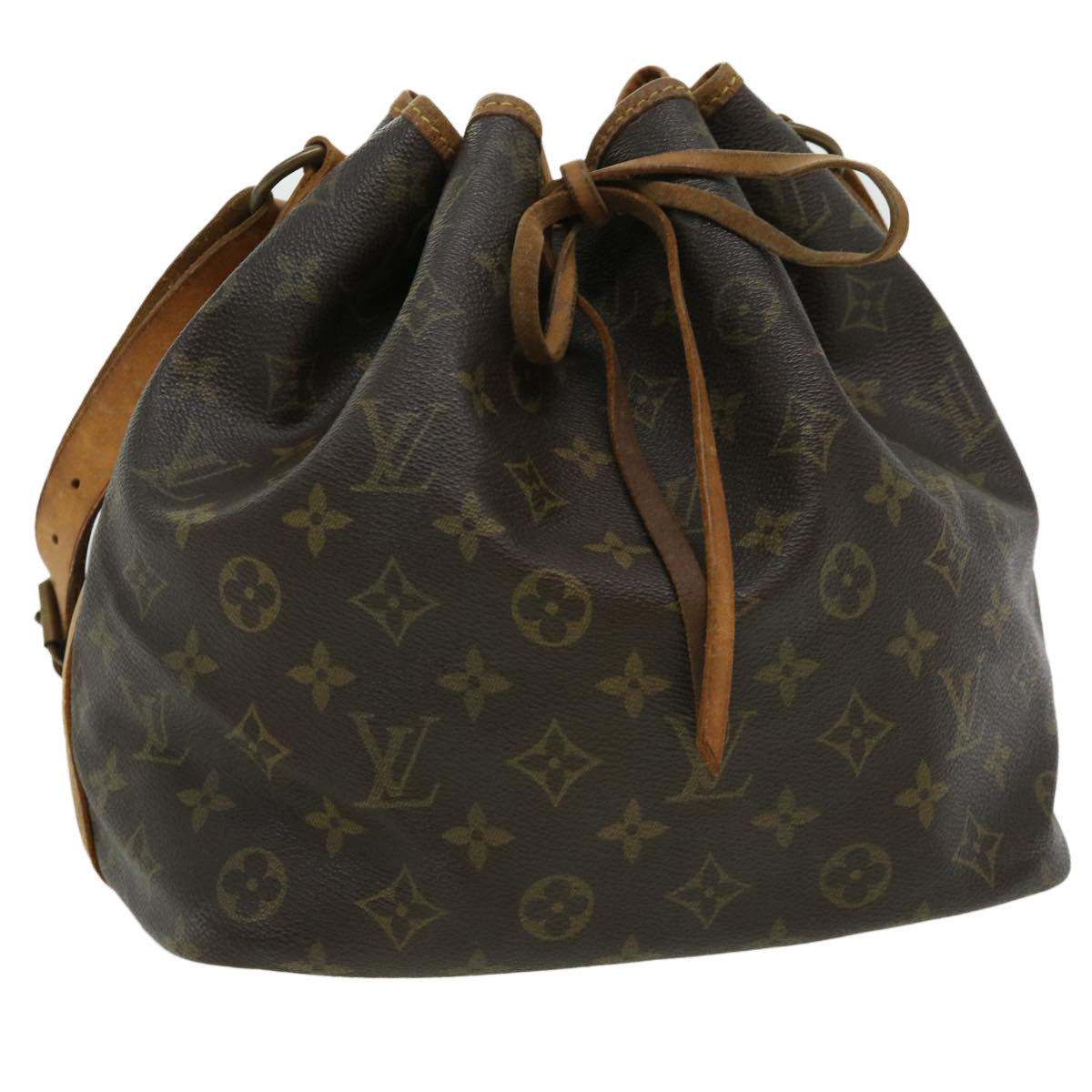 LOUIS VUITTON Monogram Petit Noe Shoulder Bag M42226 LV rd2826