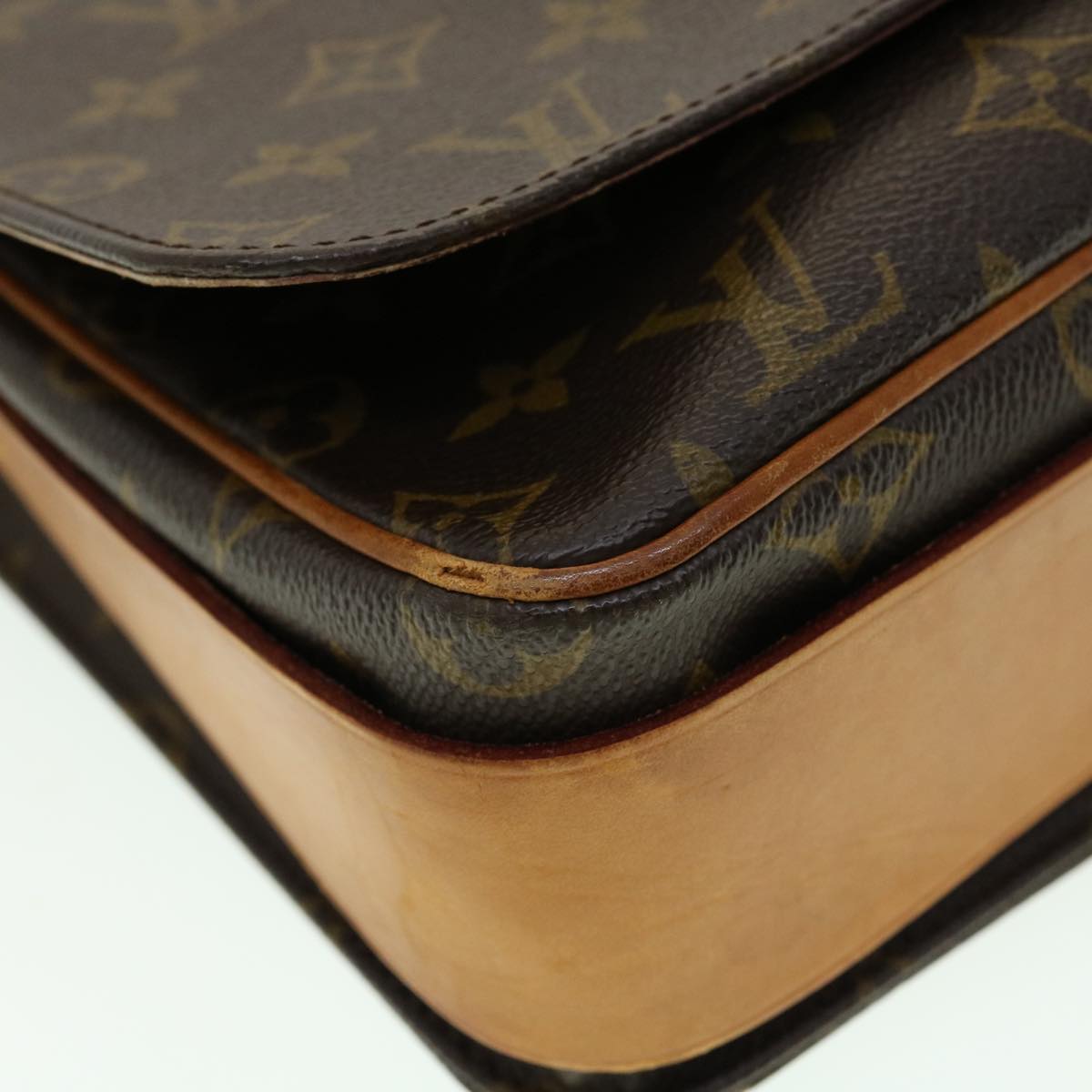 LOUIS VUITTON Monogram Cartouchiere GM Shoulder Bag M51252 LV rd2849