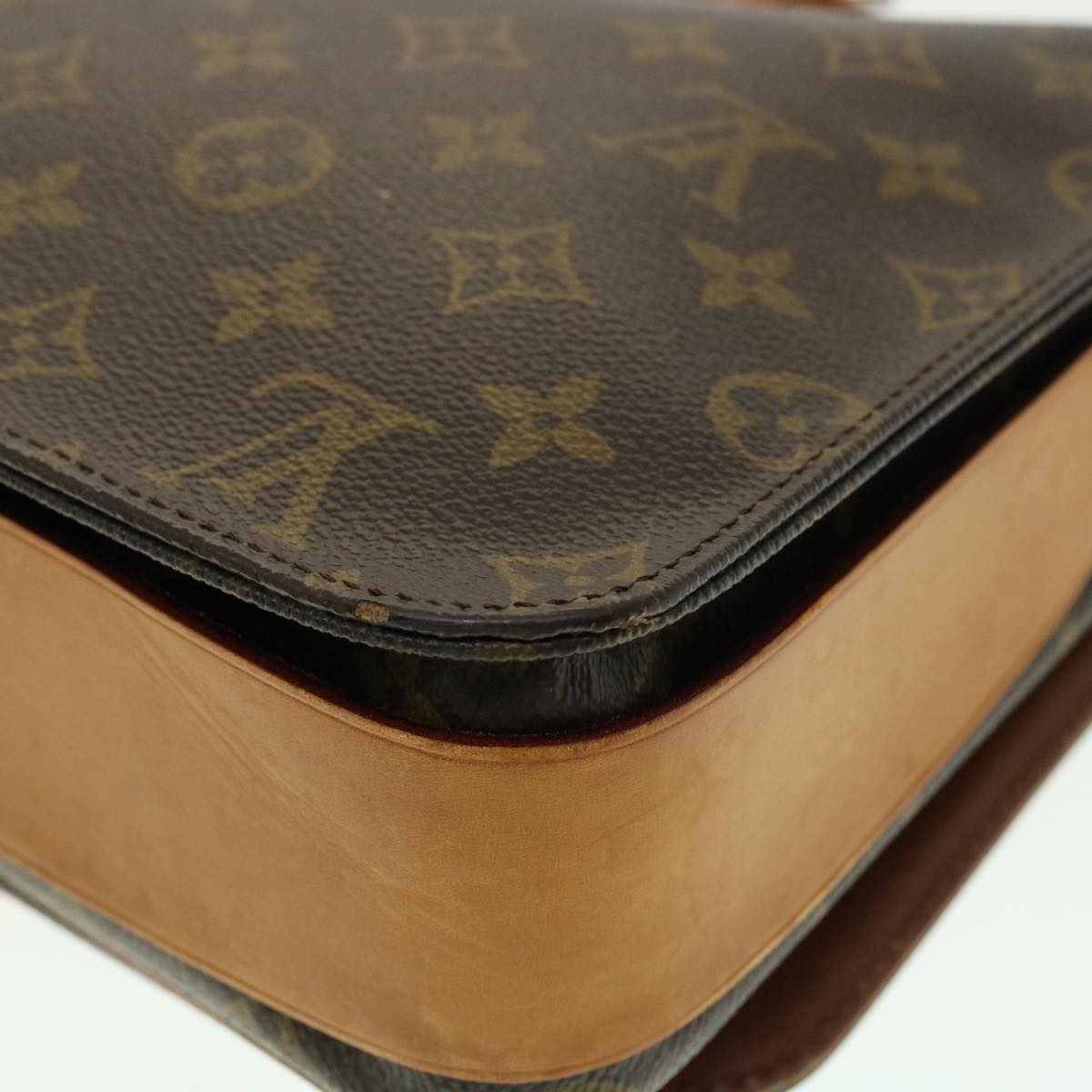 LOUIS VUITTON Monogram Cartouchiere GM Shoulder Bag M51252 LV rd2849