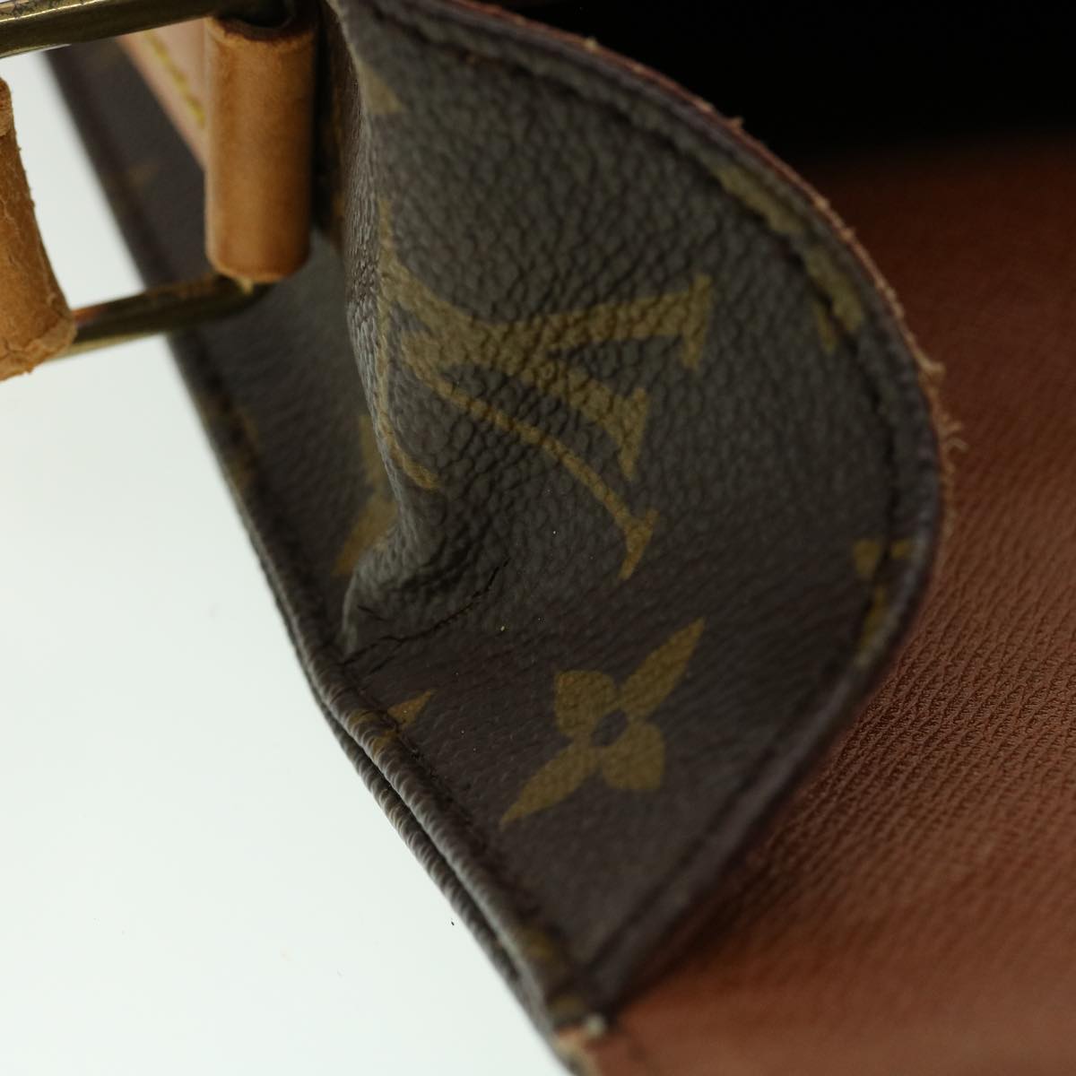 LOUIS VUITTON Monogram Cartouchiere GM Shoulder Bag M51252 LV rd2849