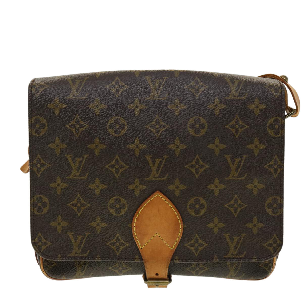 LOUIS VUITTON Monogram Cartouchiere GM Shoulder Bag M51252 LV rd2849