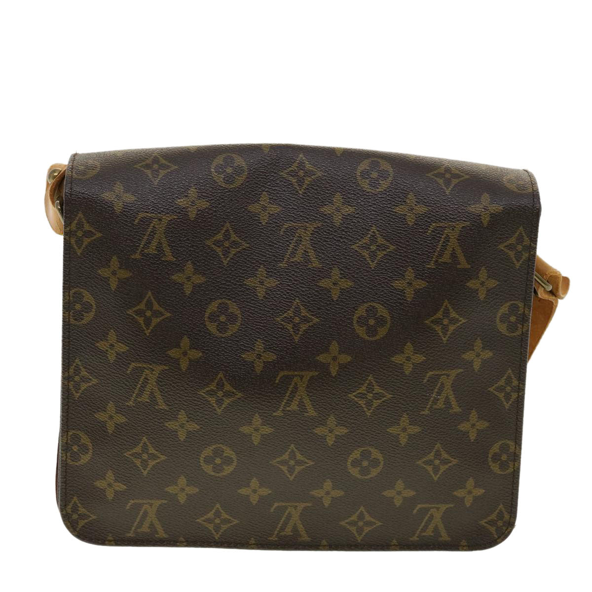 LOUIS VUITTON Monogram Cartouchiere GM Shoulder Bag M51252 LV rd2849
