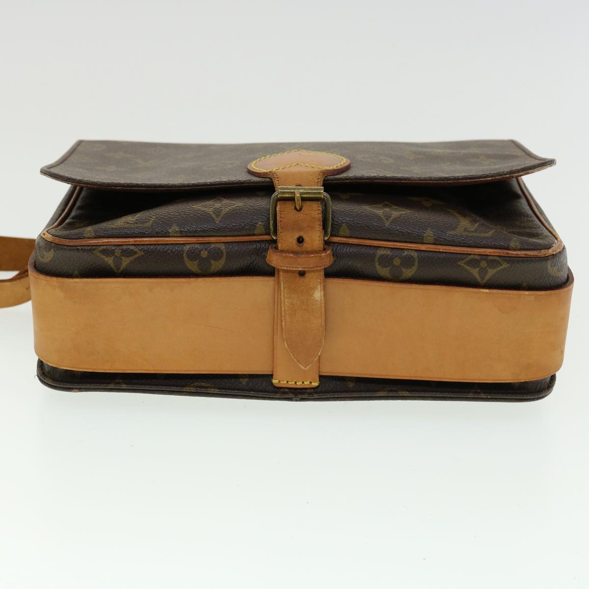 LOUIS VUITTON Monogram Cartouchiere GM Shoulder Bag M51252 LV rd2849