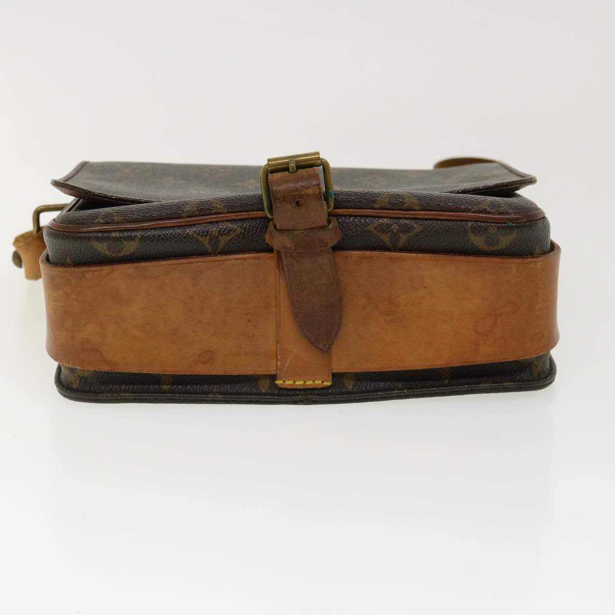 LOUIS VUITTON Monogram Cartouchiere MM Shoulder Bag M51253 LV rd2850