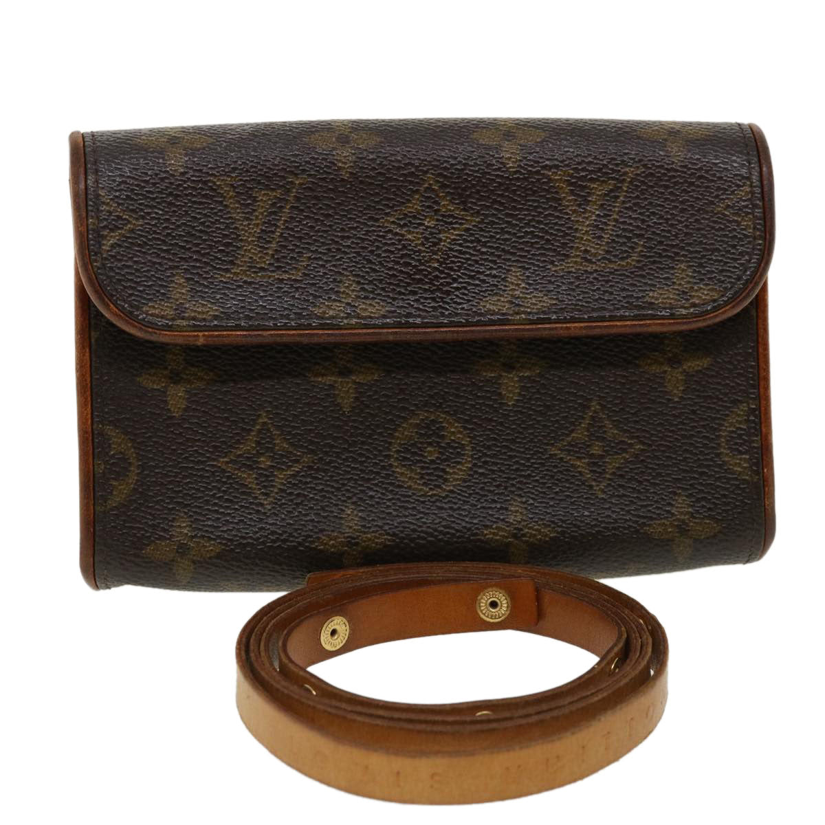 LOUIS VUITTON Monogram Pochette Florentine Waist Bag M51855 LV rd2853