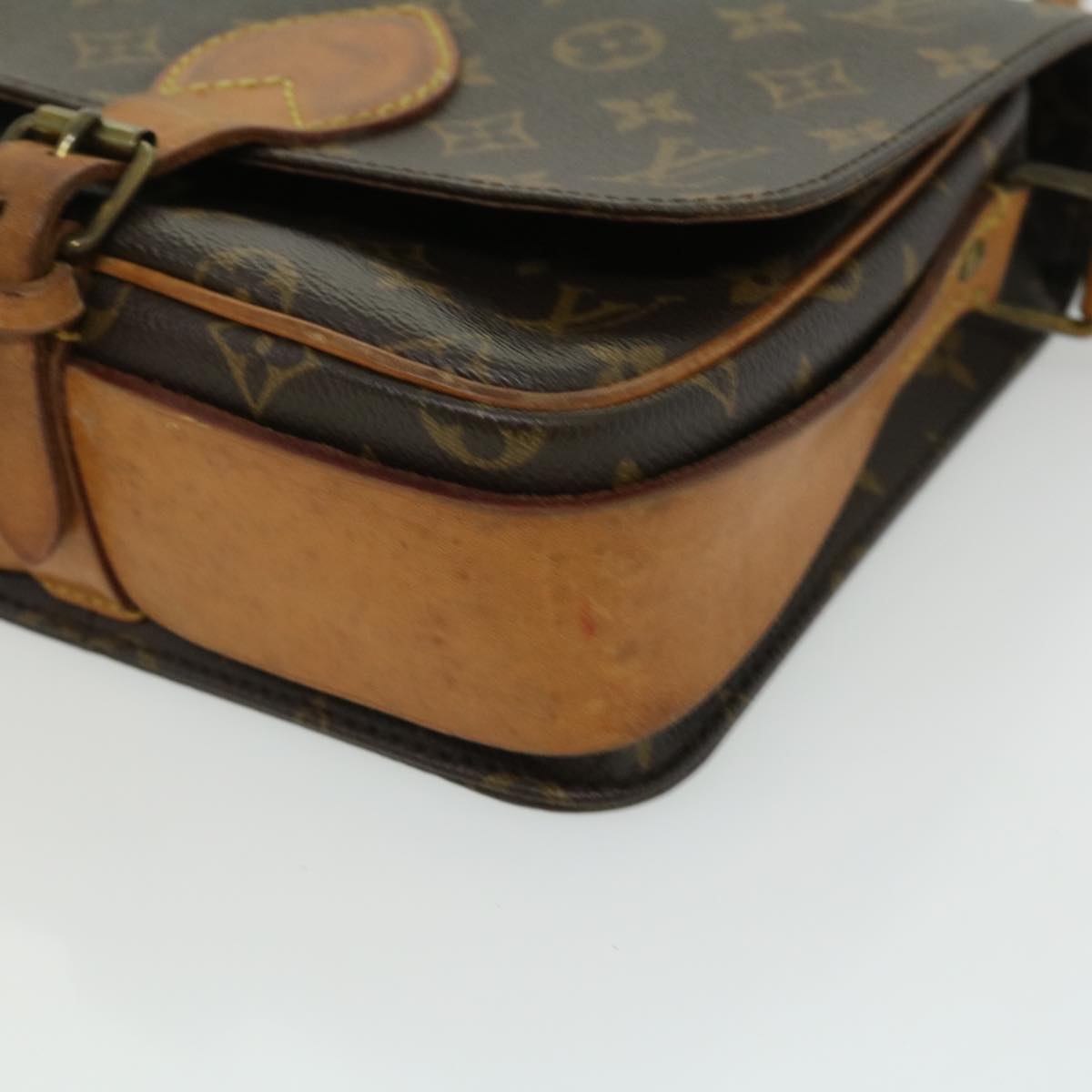 LOUIS VUITTON Monogram Cartouchiere MM Shoulder Bag M51253 LV rd2913