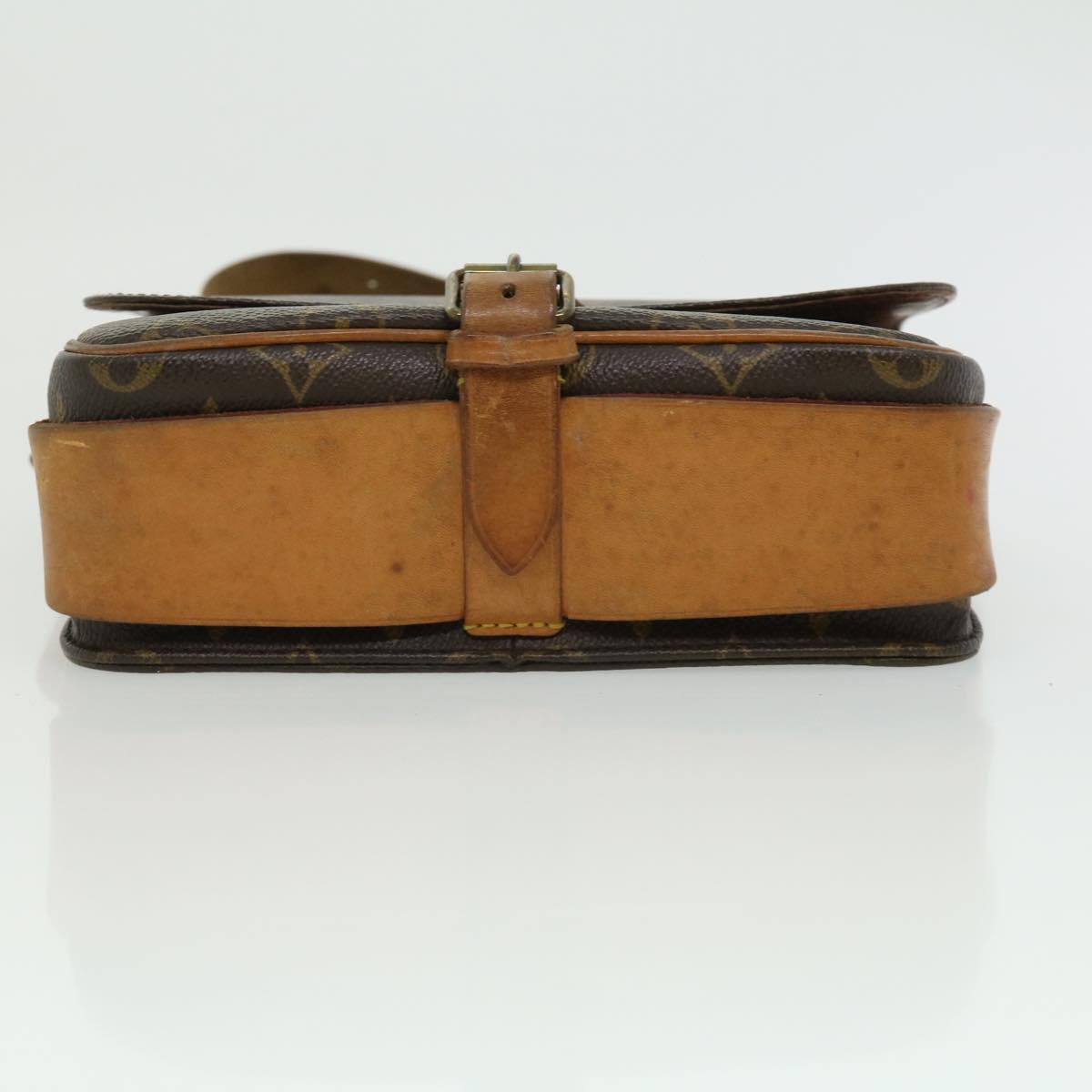 LOUIS VUITTON Monogram Cartouchiere MM Shoulder Bag M51253 LV rd2913
