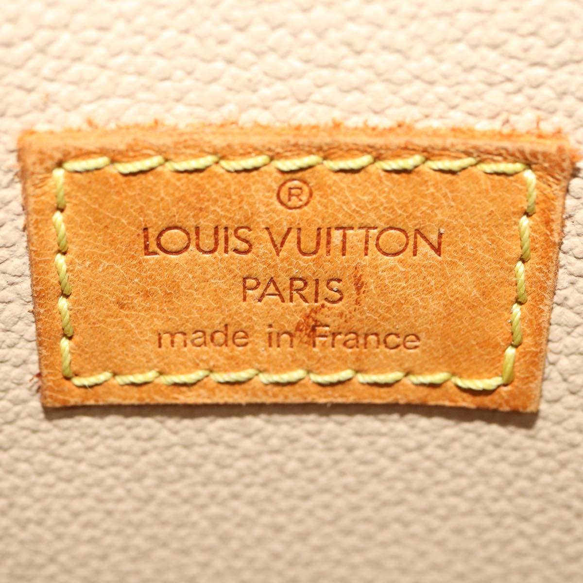LOUIS VUITTON Monogram Sac Plat Hand Bag M51140 LV rd2932
