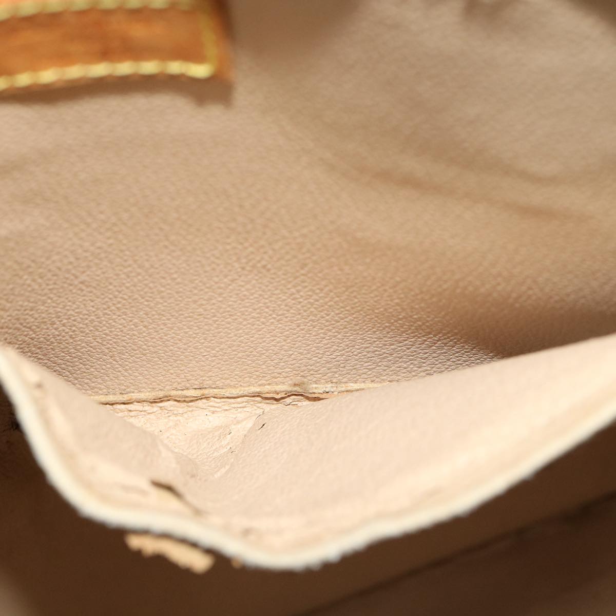 LOUIS VUITTON Monogram Sac Plat Hand Bag M51140 LV rd2932