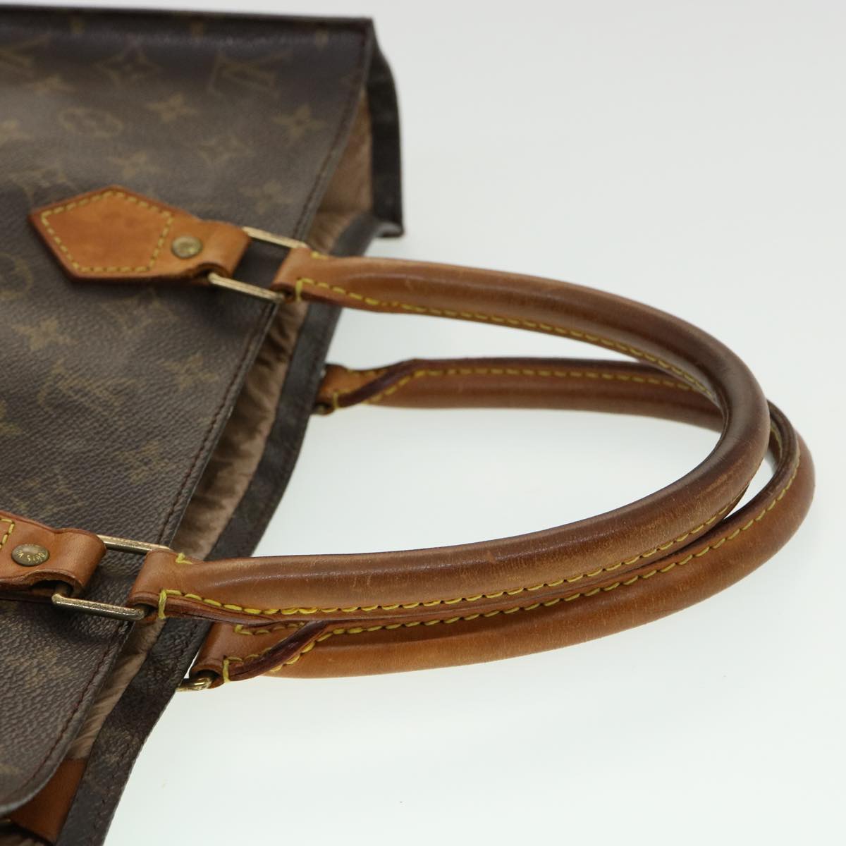 LOUIS VUITTON Monogram Sac Plat Hand Bag M51140 LV rd2951