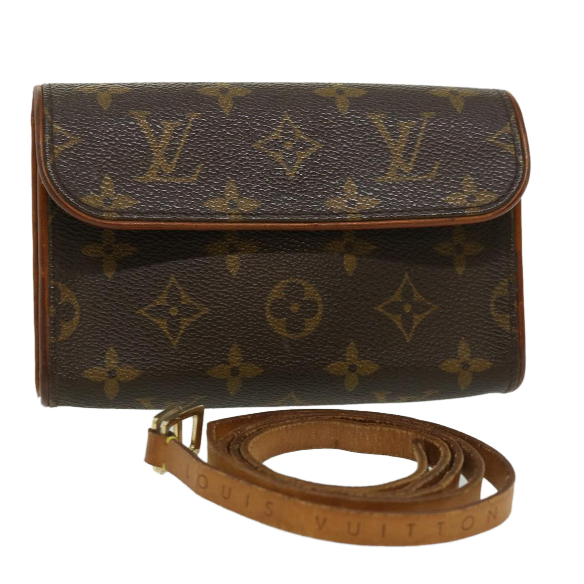 LOUIS VUITTON Monogram Pochette Florentine Waist Bag M51855 LV rd2956
