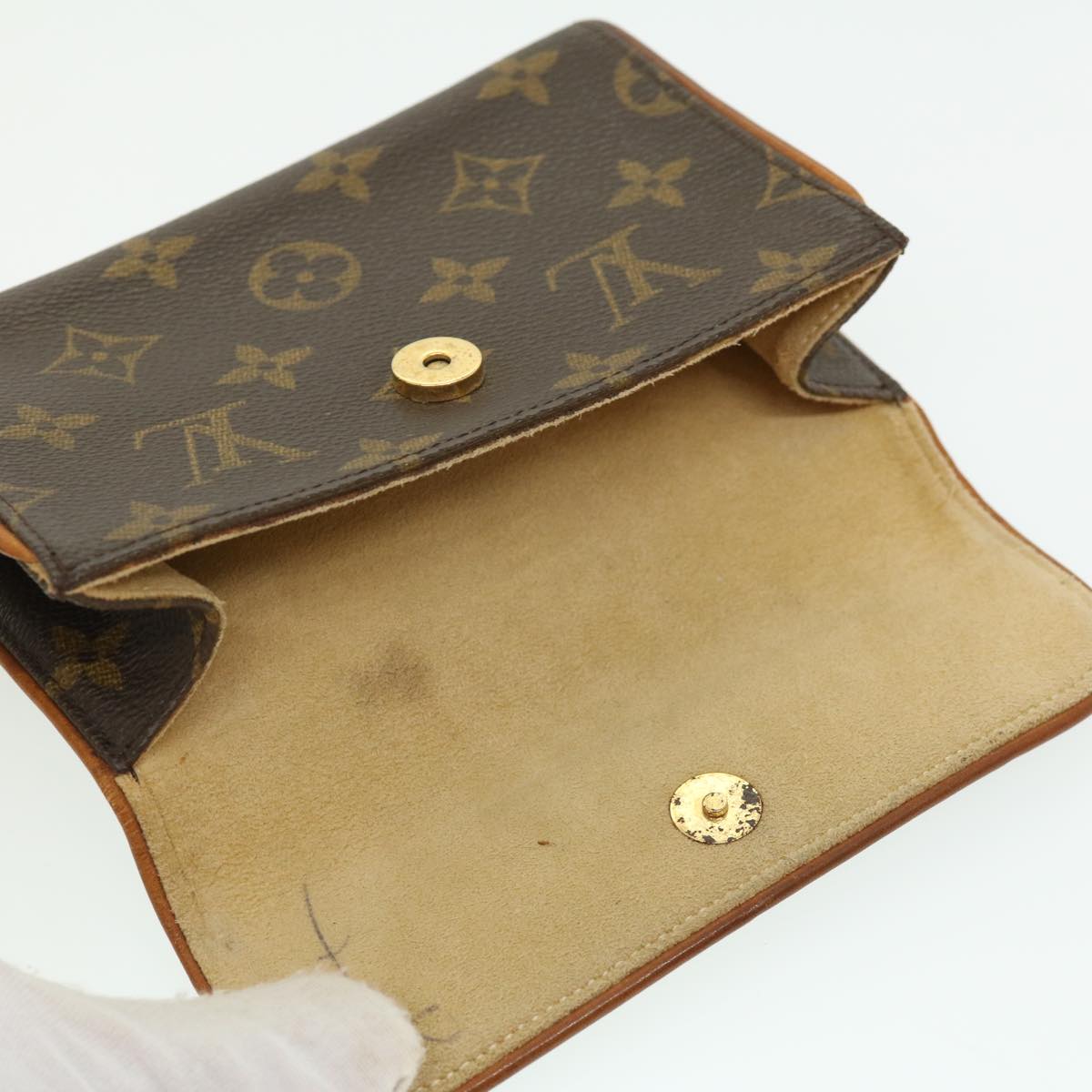 LOUIS VUITTON Monogram Pochette Florentine Waist Bag M51855 LV rd2956