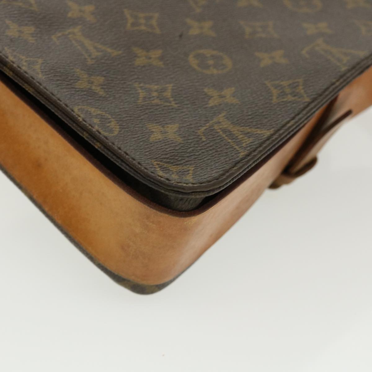 LOUIS VUITTON Monogram Cartouchiere GM Shoulder Bag M51252 LV rd2985