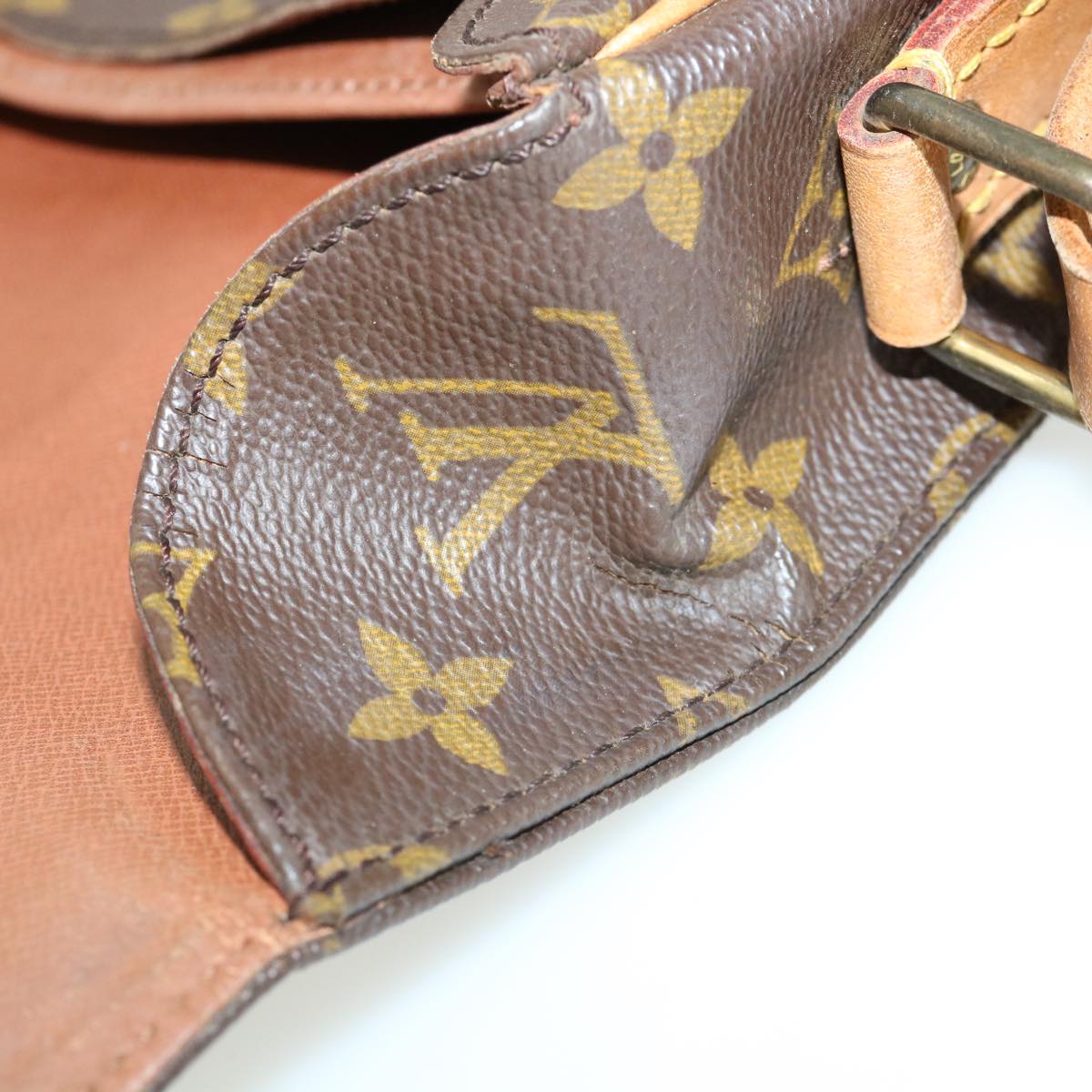 LOUIS VUITTON Monogram Cartouchiere GM Shoulder Bag M51252 LV rd2985