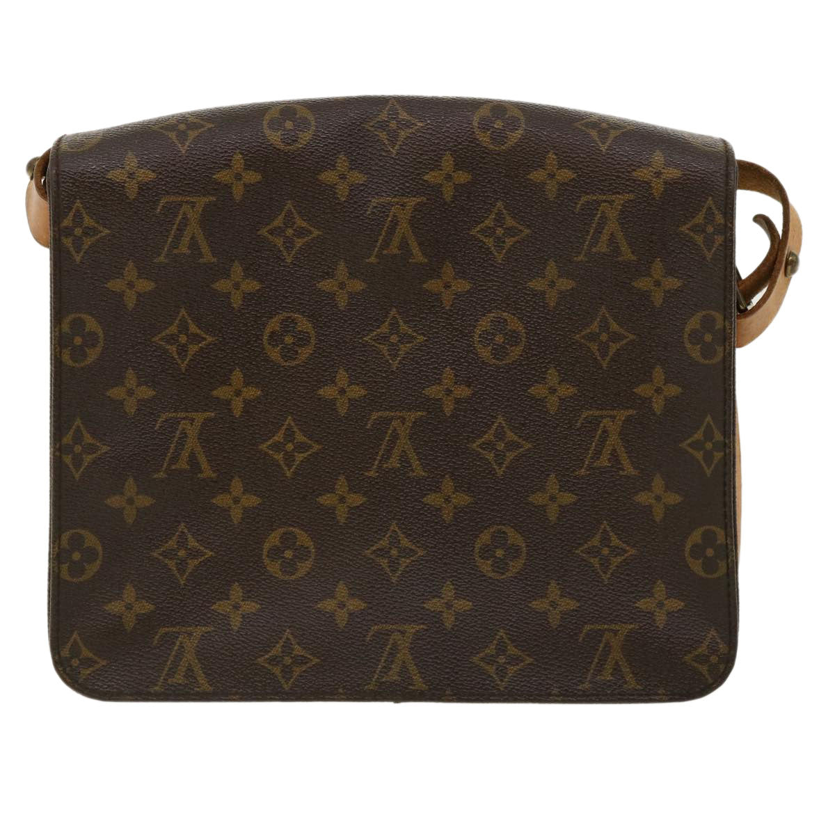 LOUIS VUITTON Monogram Cartouchiere GM Shoulder Bag M51252 LV rd2985