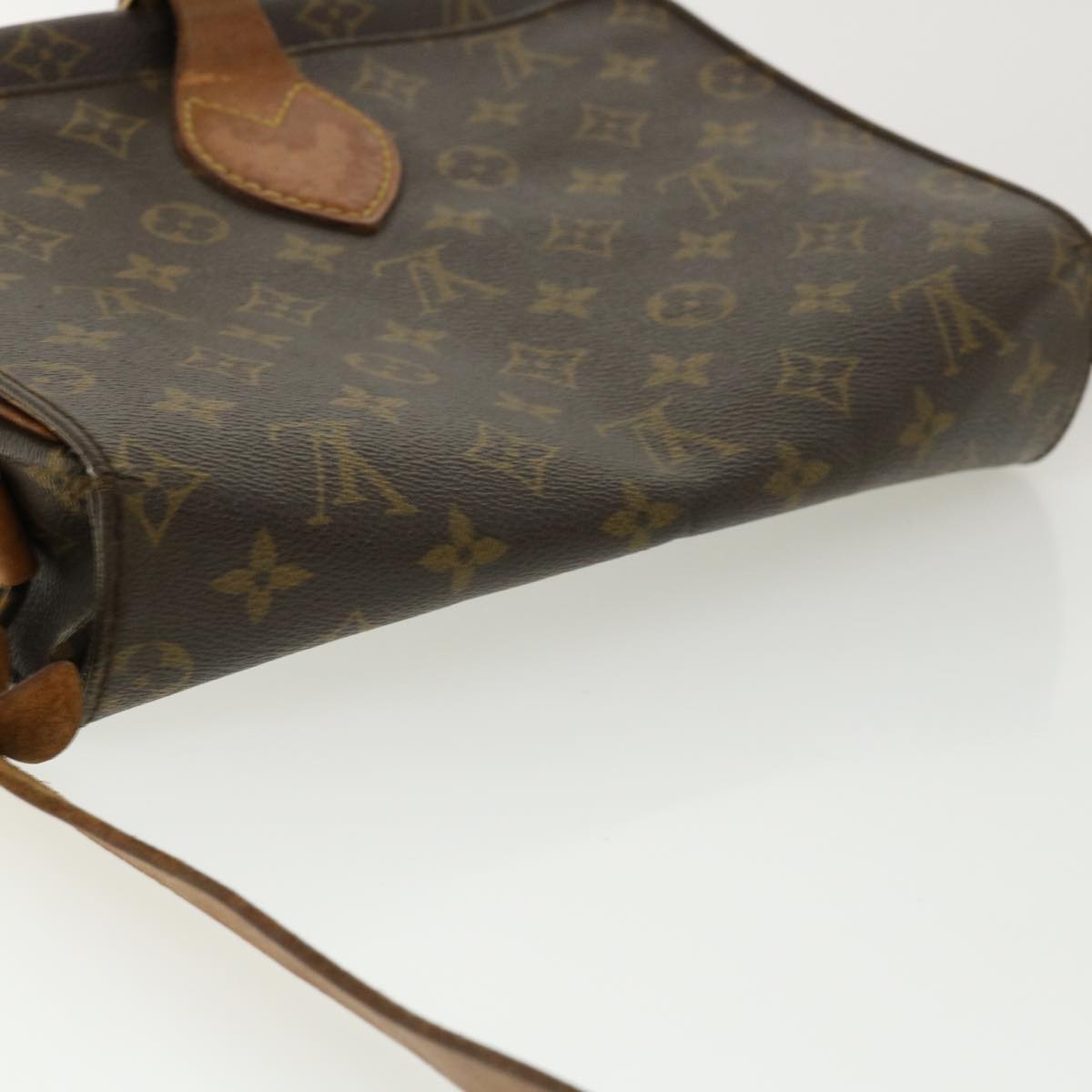 LOUIS VUITTON Monogram Cartouchiere GM Shoulder Bag M51252 LV rd2985