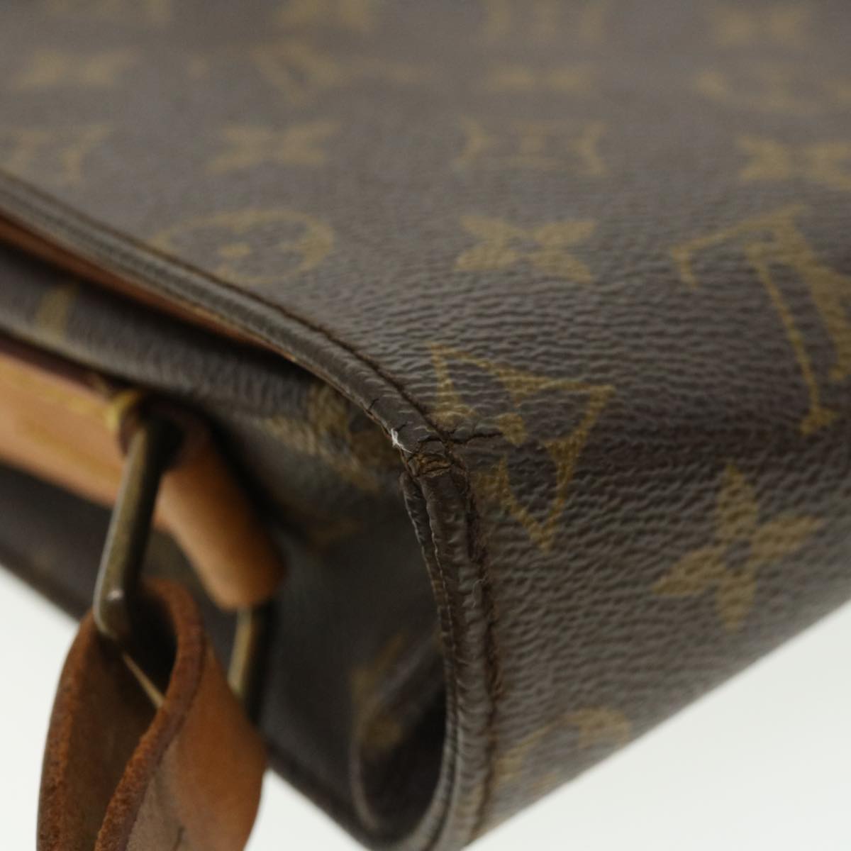 LOUIS VUITTON Monogram Cartouchiere GM Shoulder Bag M51252 LV rd2985