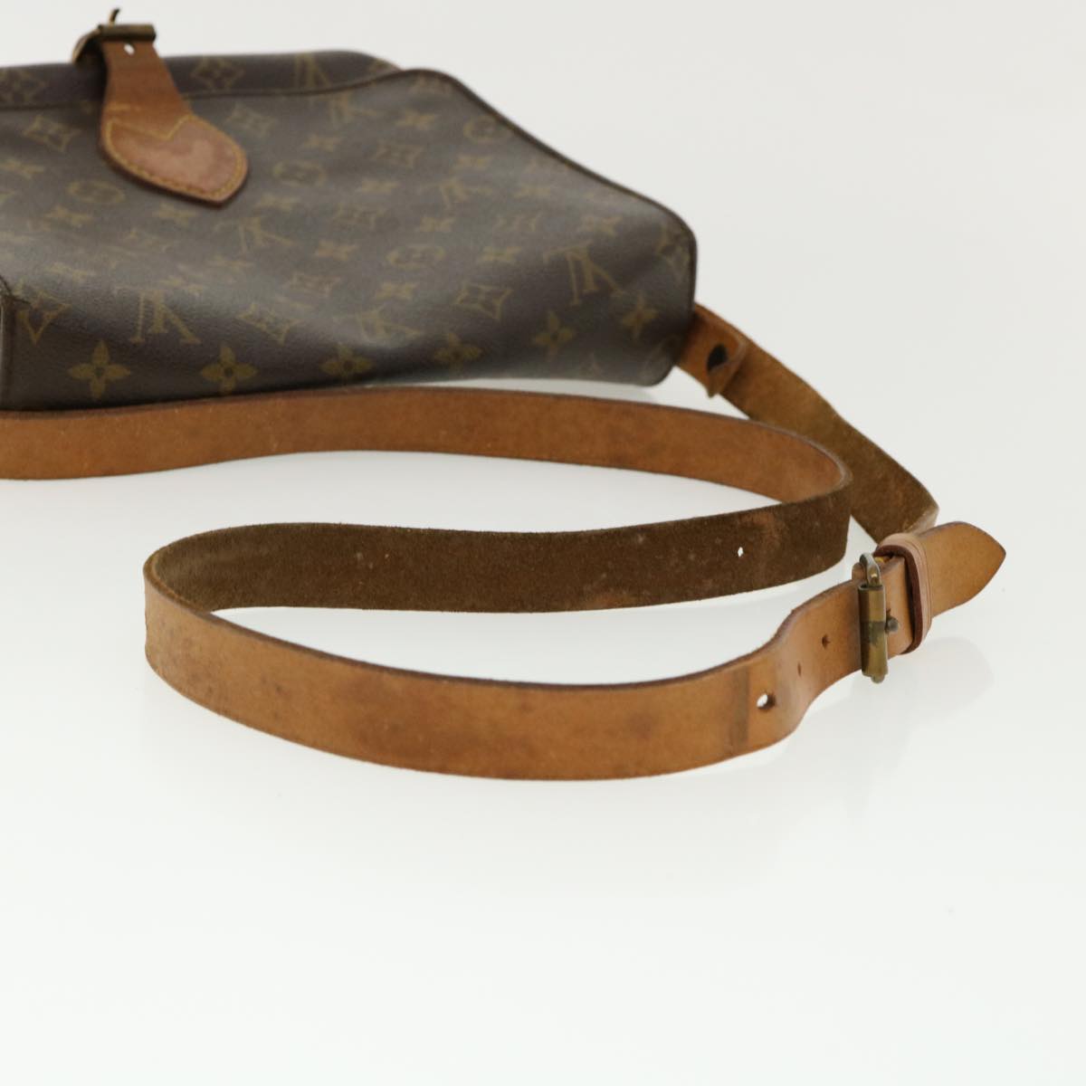 LOUIS VUITTON Monogram Cartouchiere GM Shoulder Bag M51252 LV rd2985