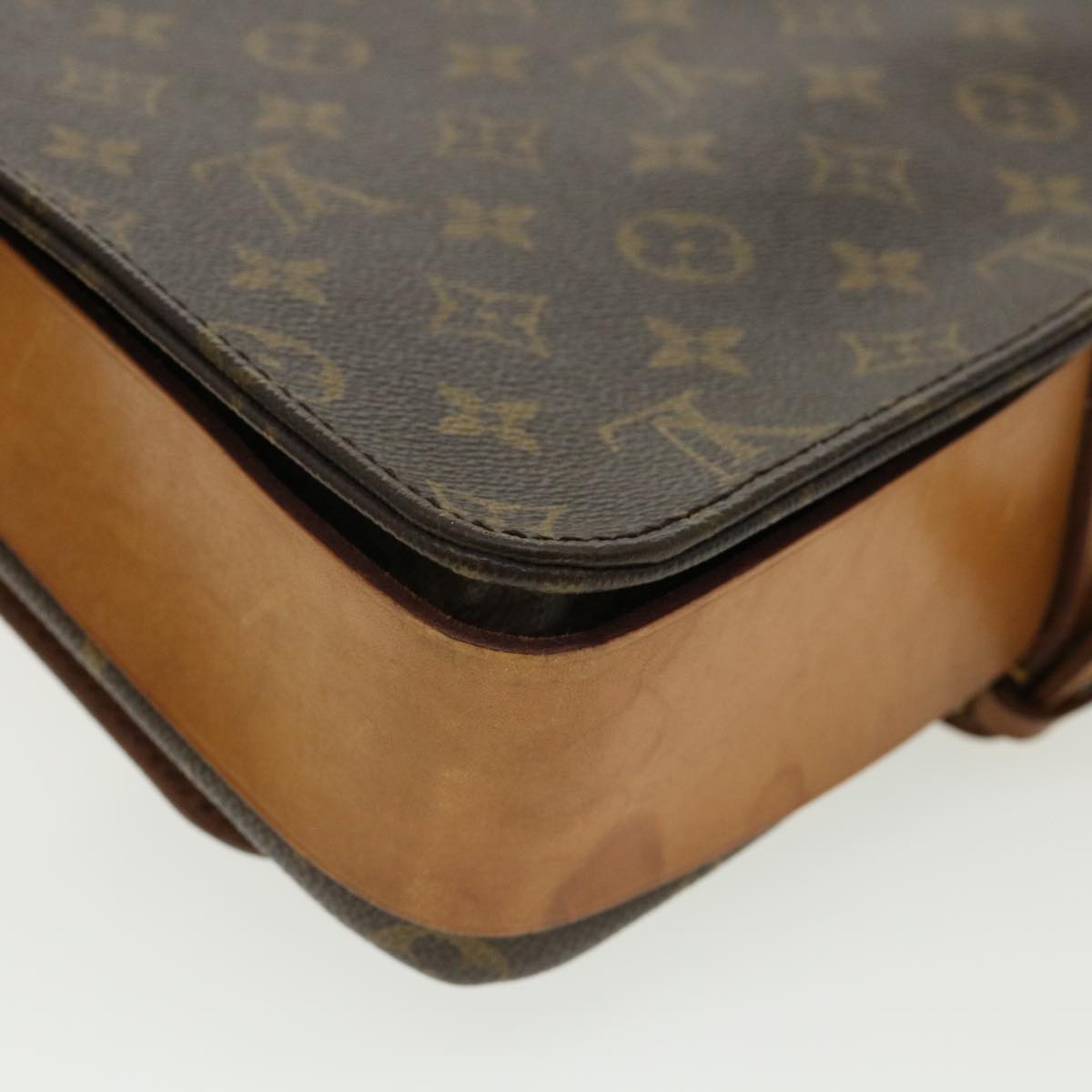 LOUIS VUITTON Monogram Cartouchiere GM Shoulder Bag M51252 LV rd3008