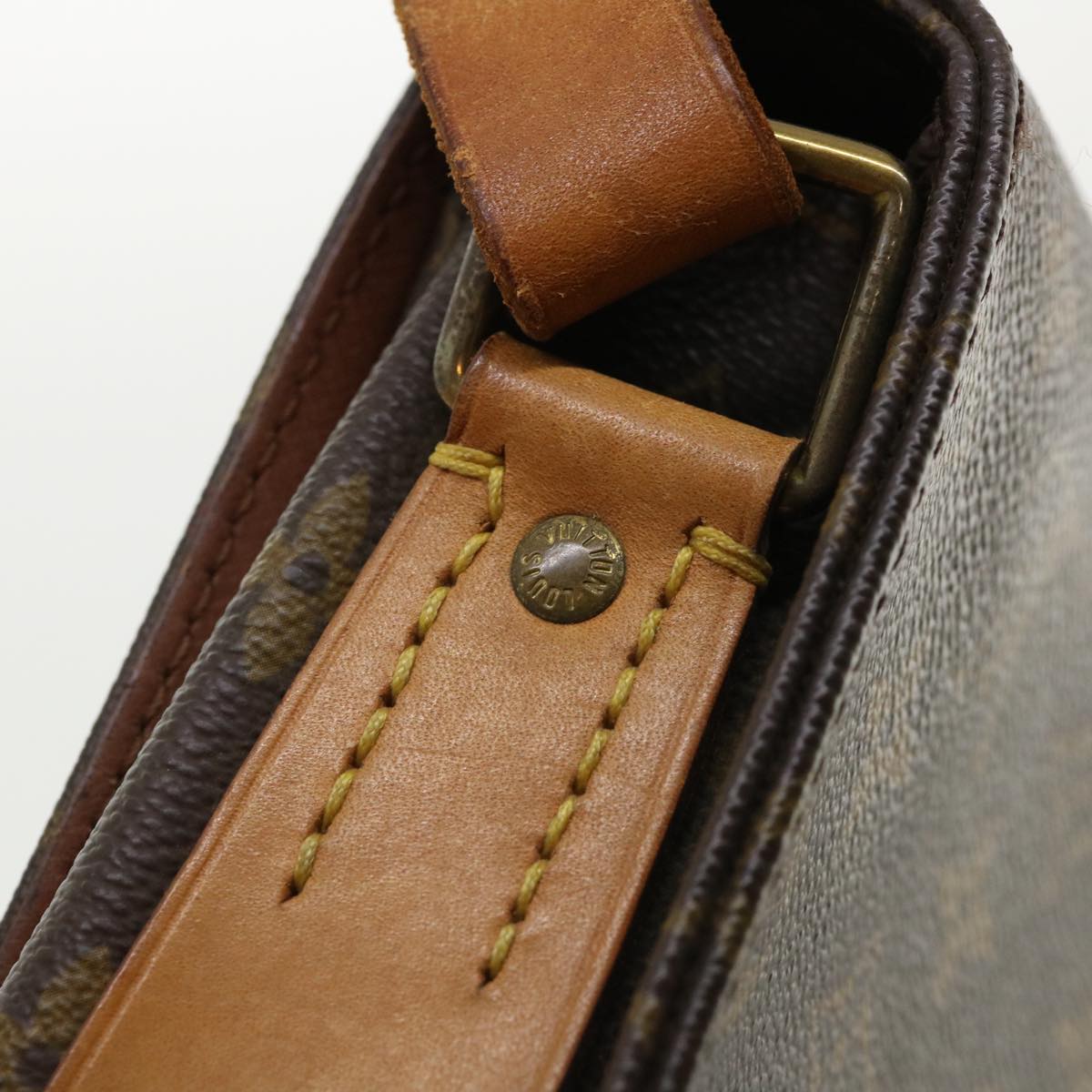 LOUIS VUITTON Monogram Cartouchiere GM Shoulder Bag M51252 LV rd3008