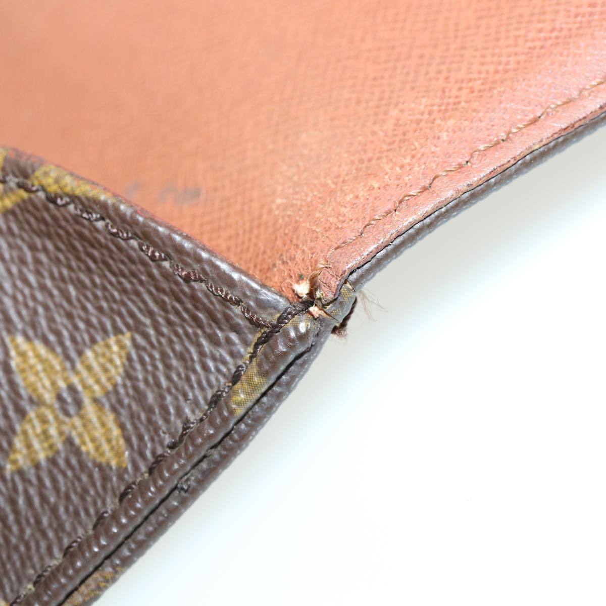 LOUIS VUITTON Monogram Cartouchiere GM Shoulder Bag M51252 LV rd3008