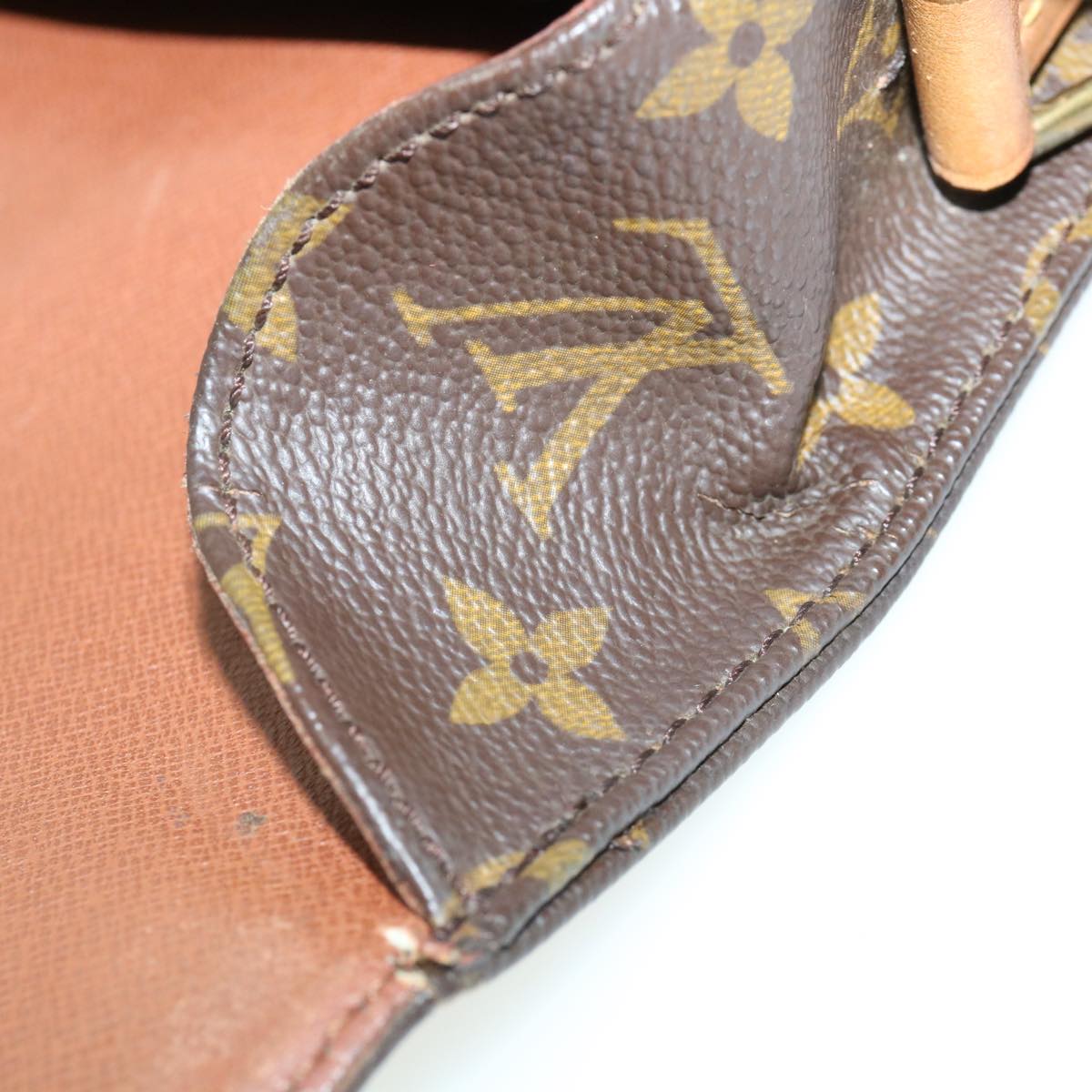LOUIS VUITTON Monogram Cartouchiere GM Shoulder Bag M51252 LV rd3008