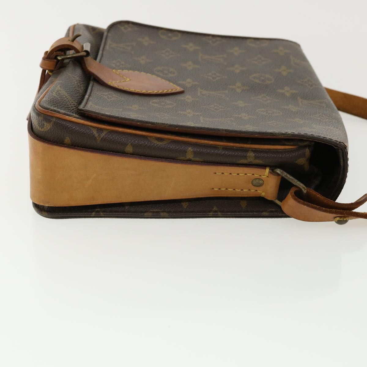 LOUIS VUITTON Monogram Cartouchiere GM Shoulder Bag M51252 LV rd3008