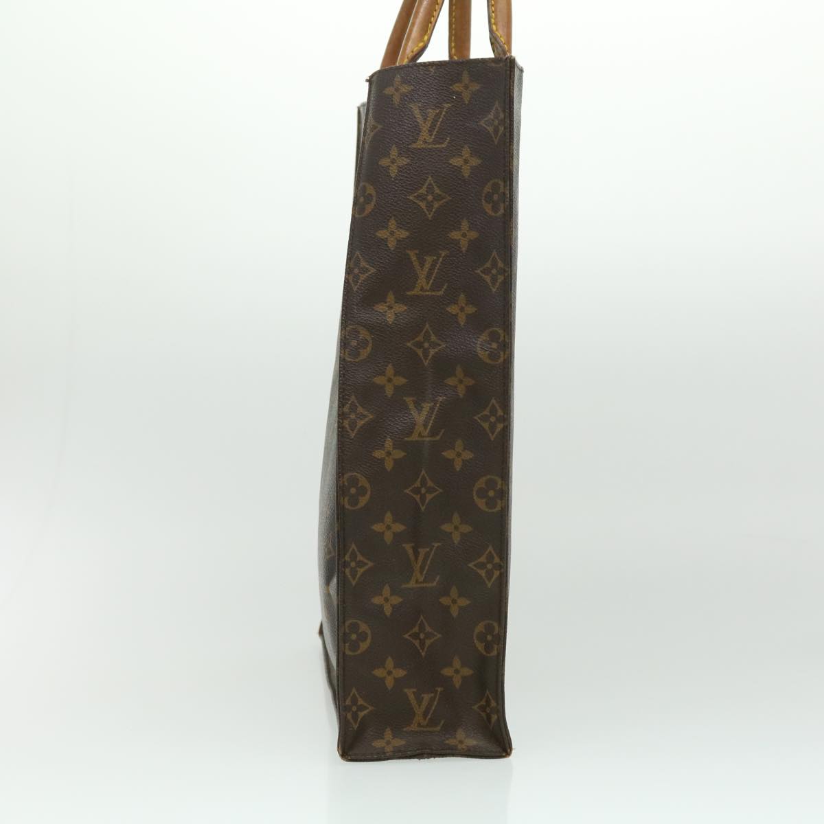 LOUIS VUITTON Monogram Sac Plat Hand Bag M51140 LV rd3024