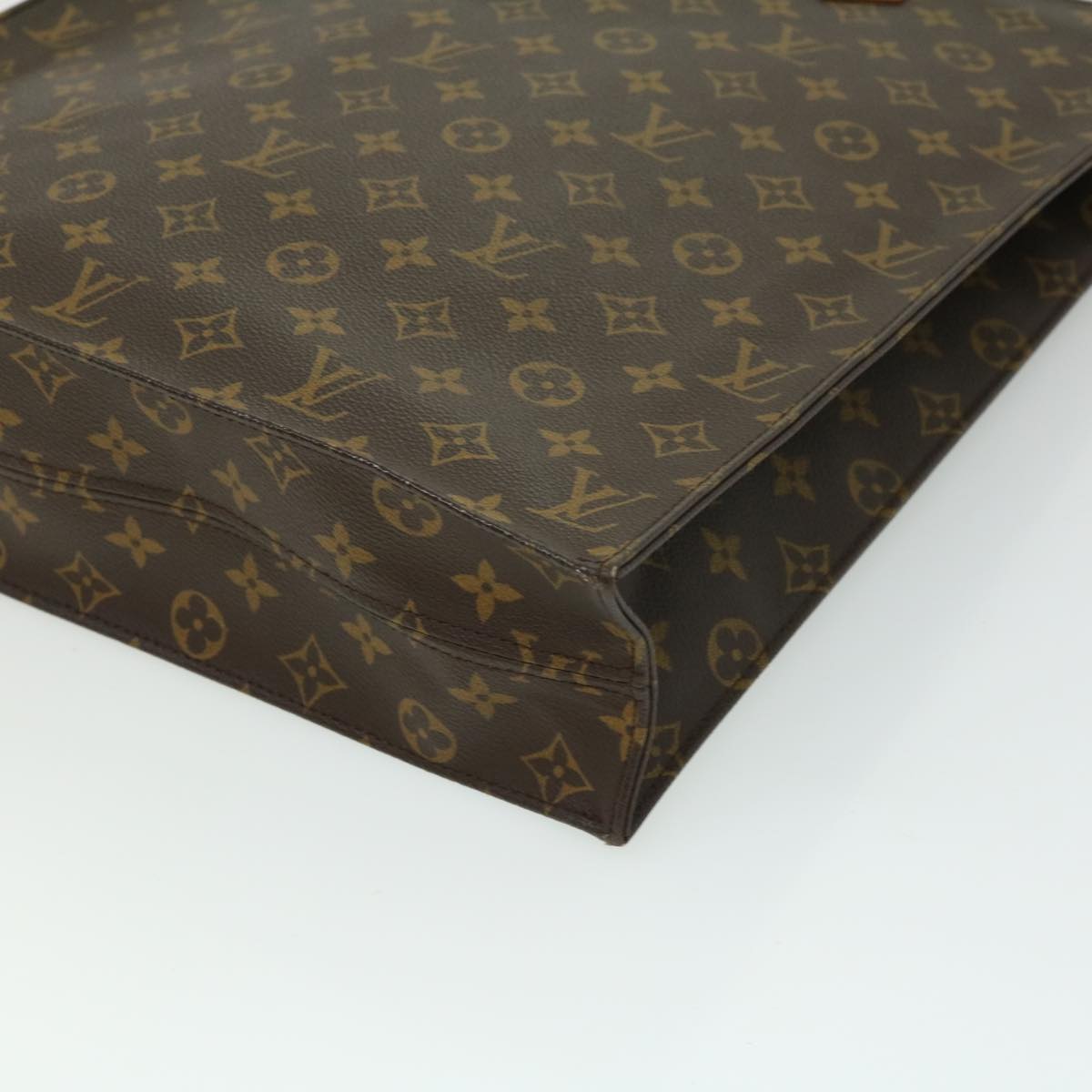 LOUIS VUITTON Monogram Sac Plat Hand Bag M51140 LV rd3050
