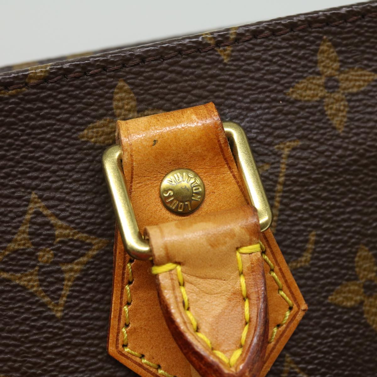 LOUIS VUITTON Monogram Sac Plat Hand Bag M51140 LV rd3051