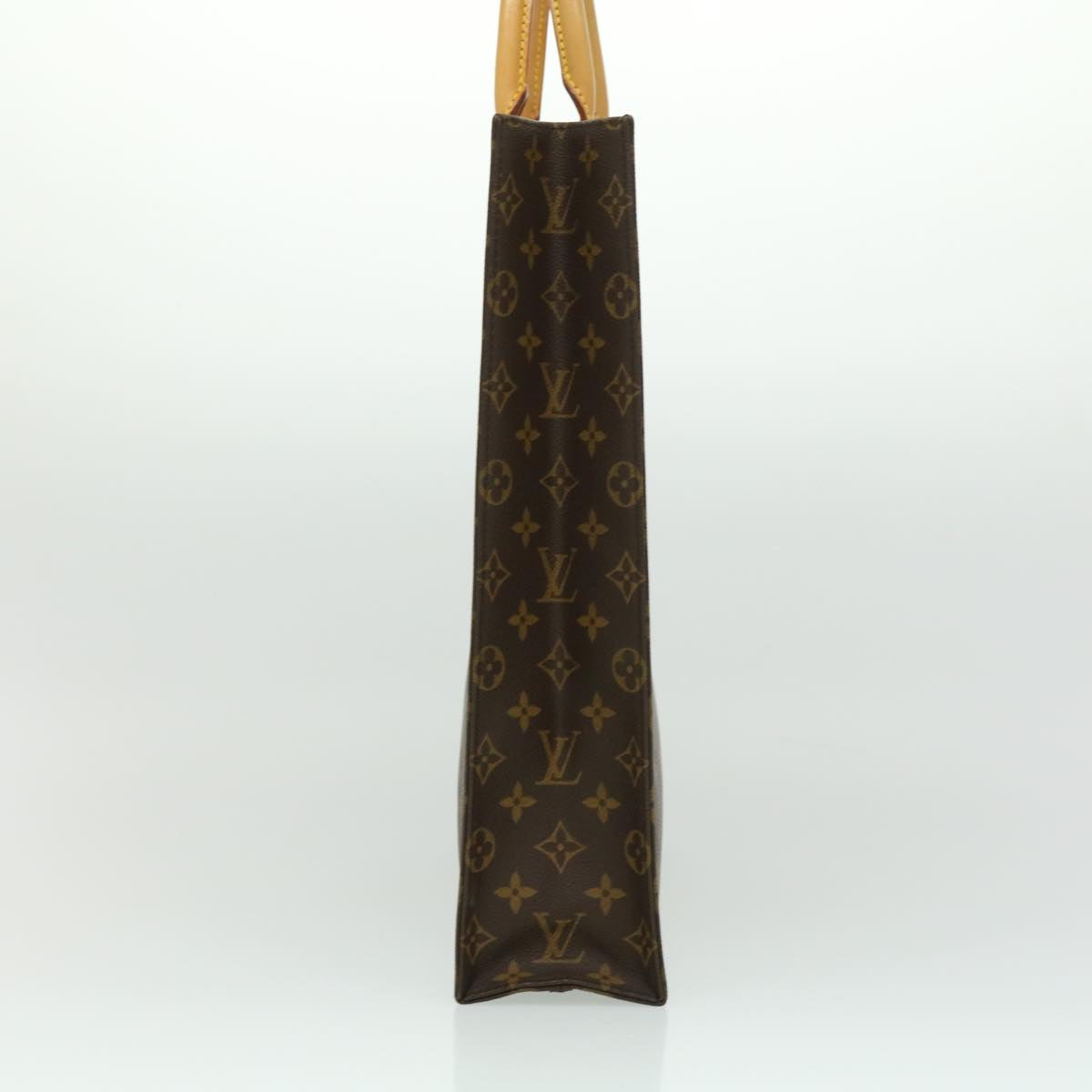 LOUIS VUITTON Monogram Sac Plat Hand Bag M51140 LV rd3051